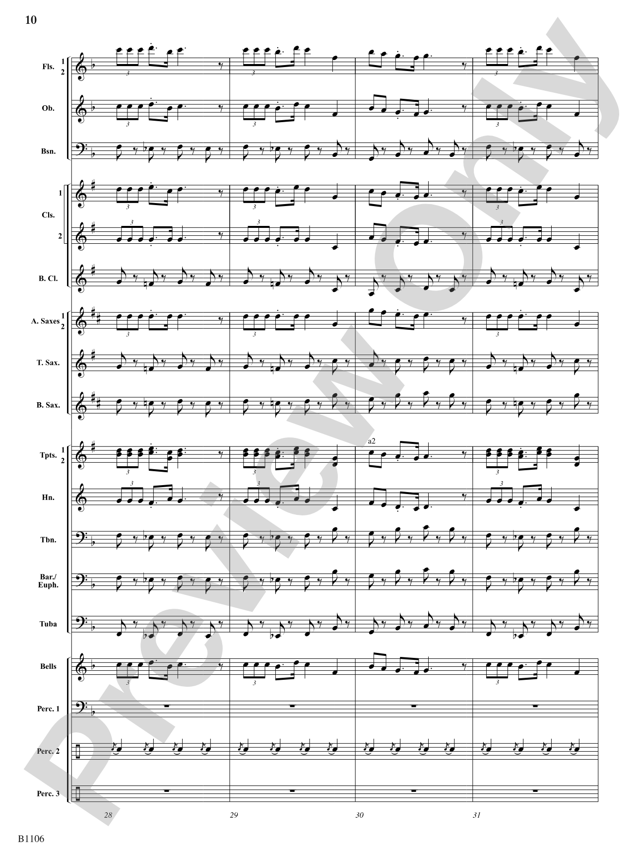 Jay County Overture: Concert Band Conductor Score & Parts