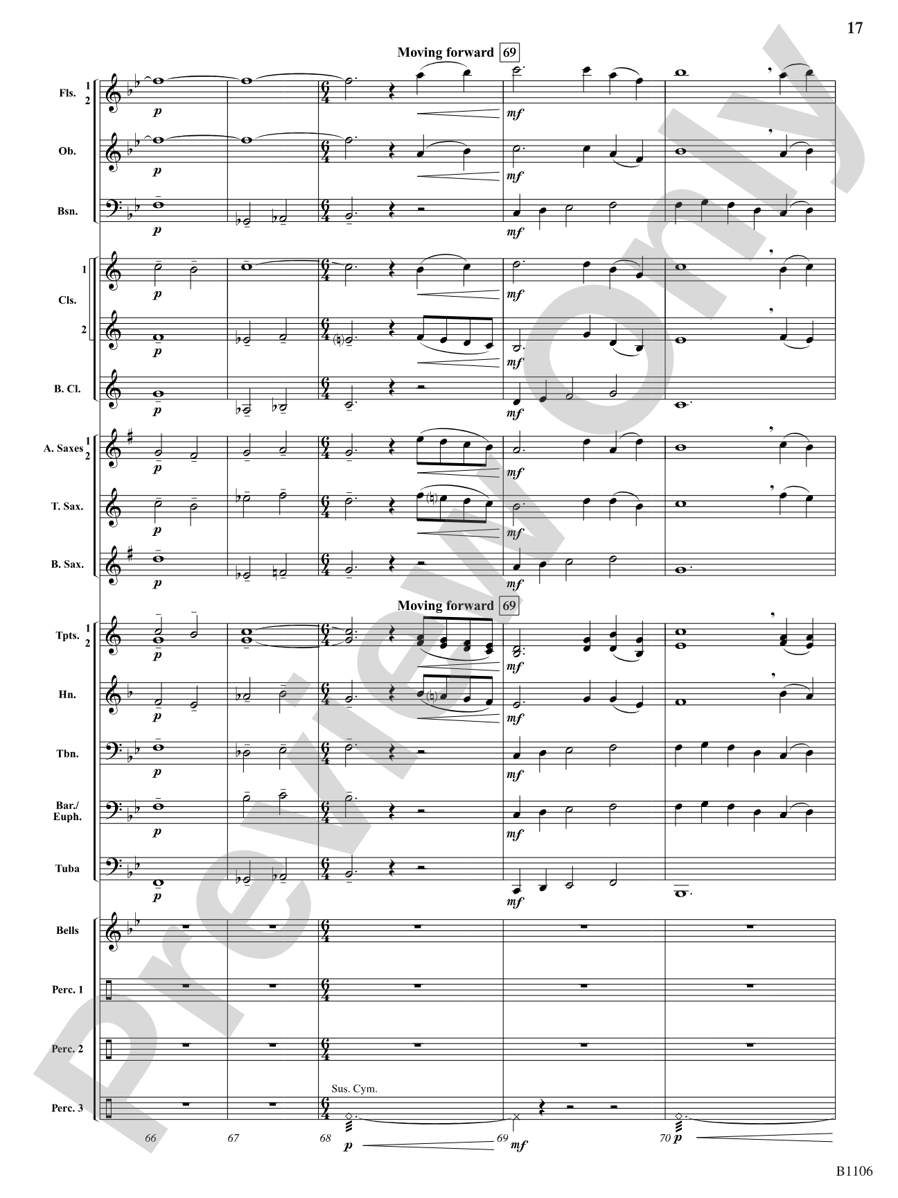 Jay County Overture: Concert Band Conductor Score & Parts