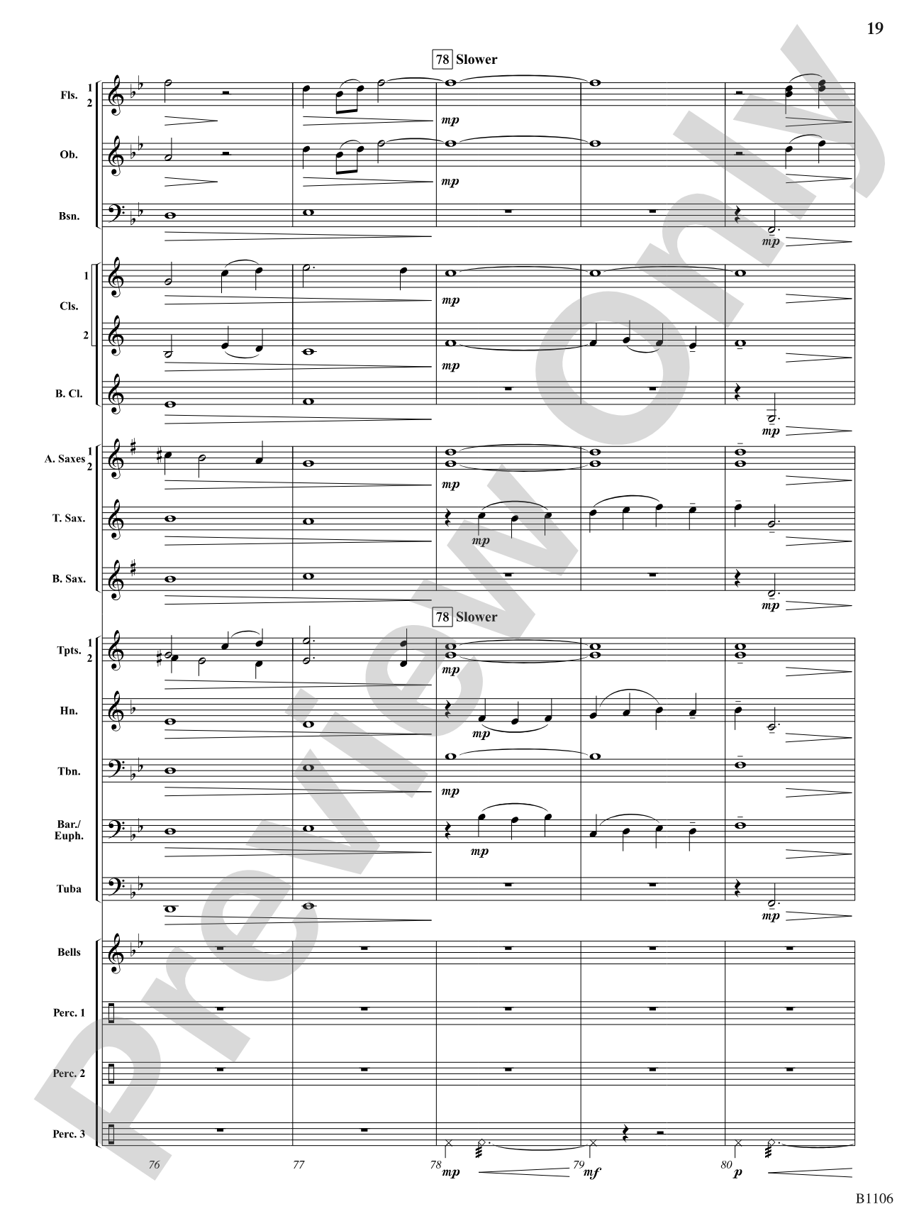 Jay County Overture: Concert Band Conductor Score & Parts