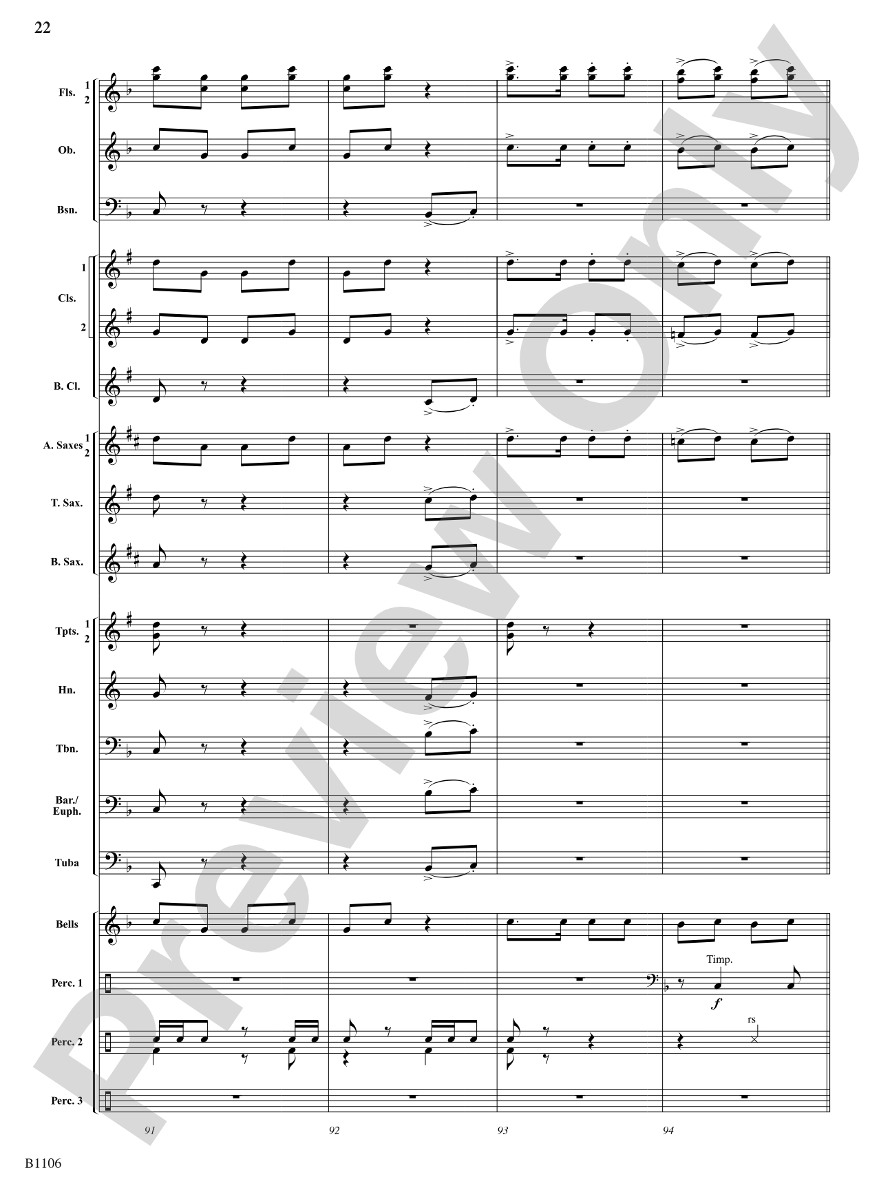 Jay County Overture: Concert Band Conductor Score & Parts