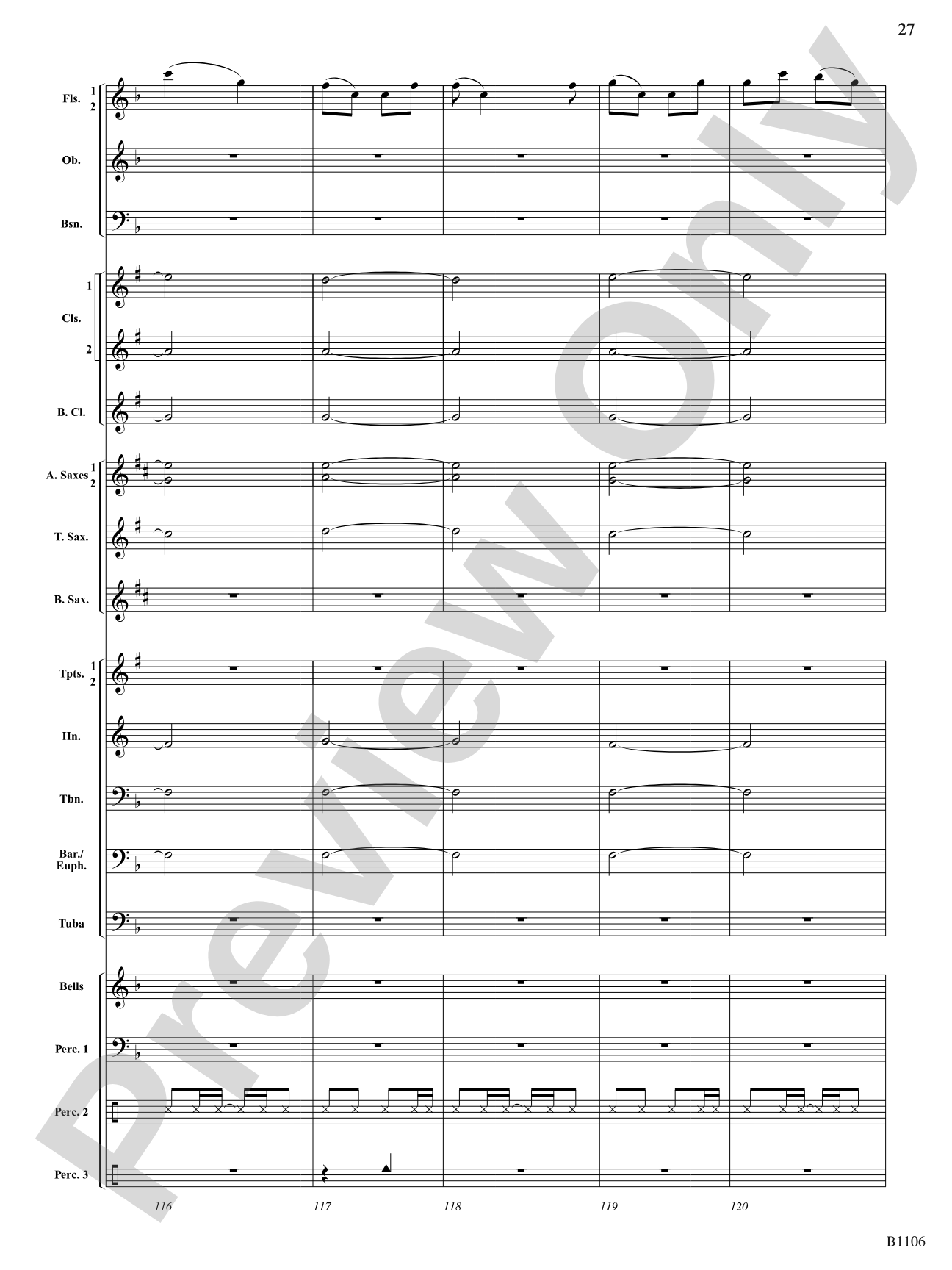 Jay County Overture: Concert Band Conductor Score & Parts