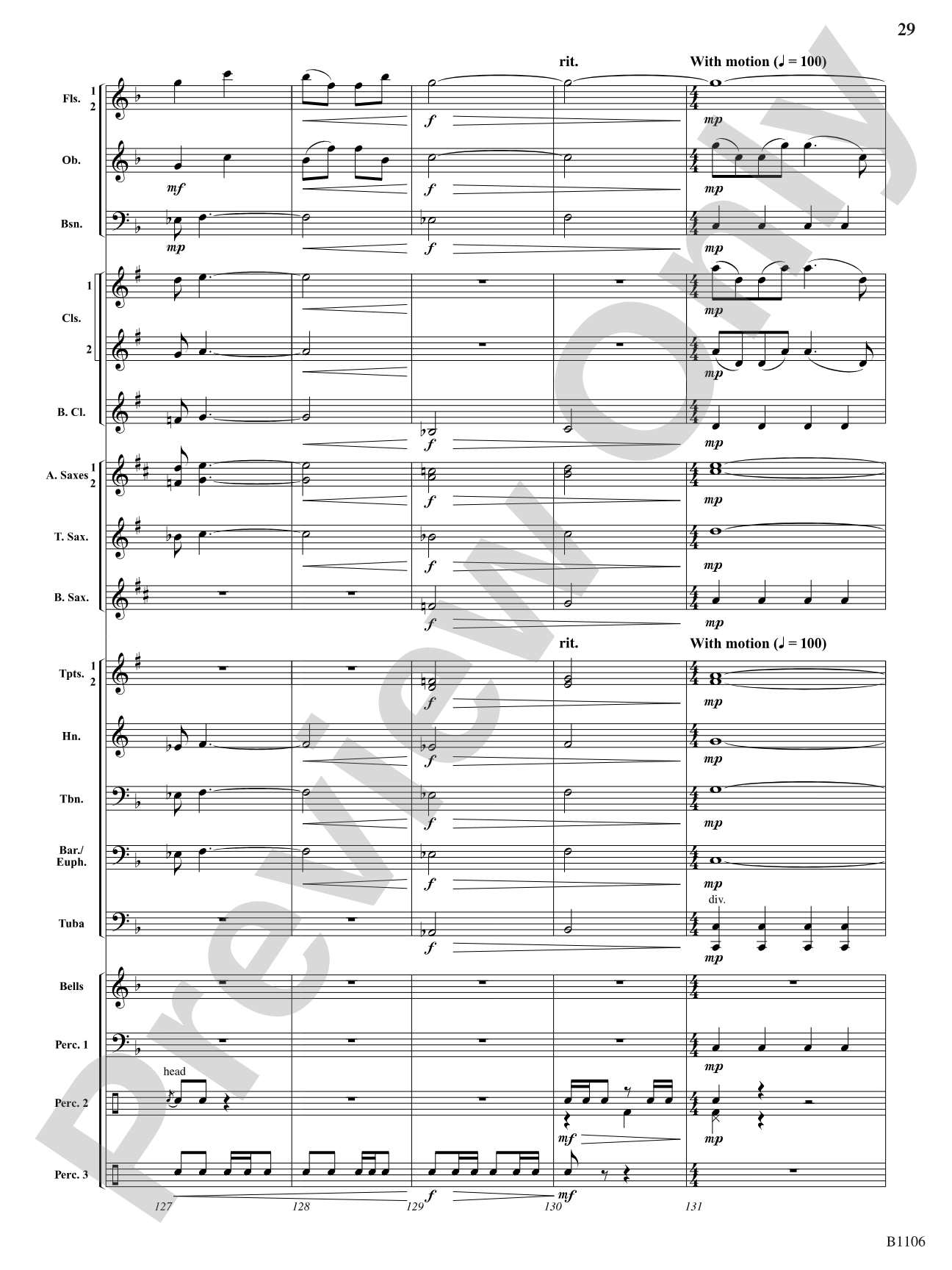 Jay County Overture: Concert Band Conductor Score & Parts