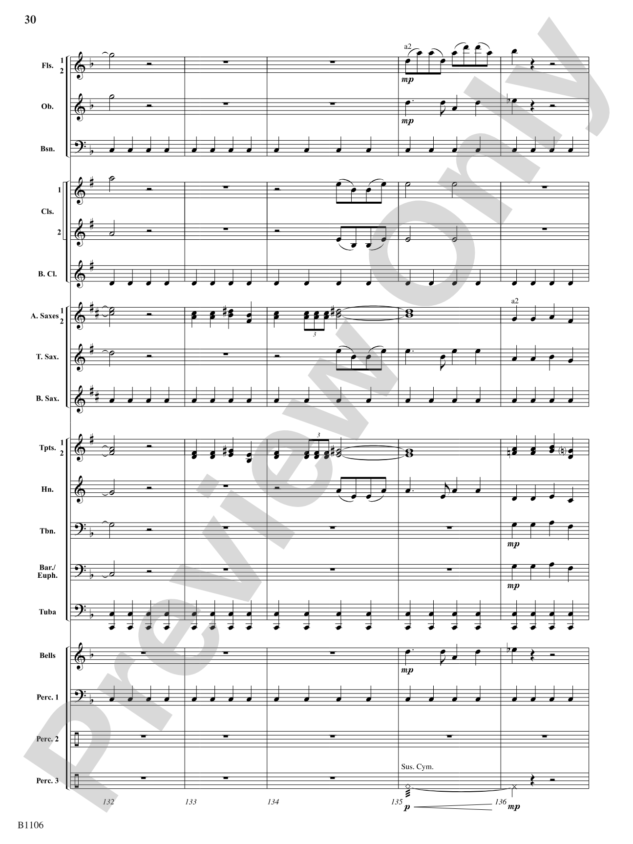 Jay County Overture: Concert Band Conductor Score & Parts