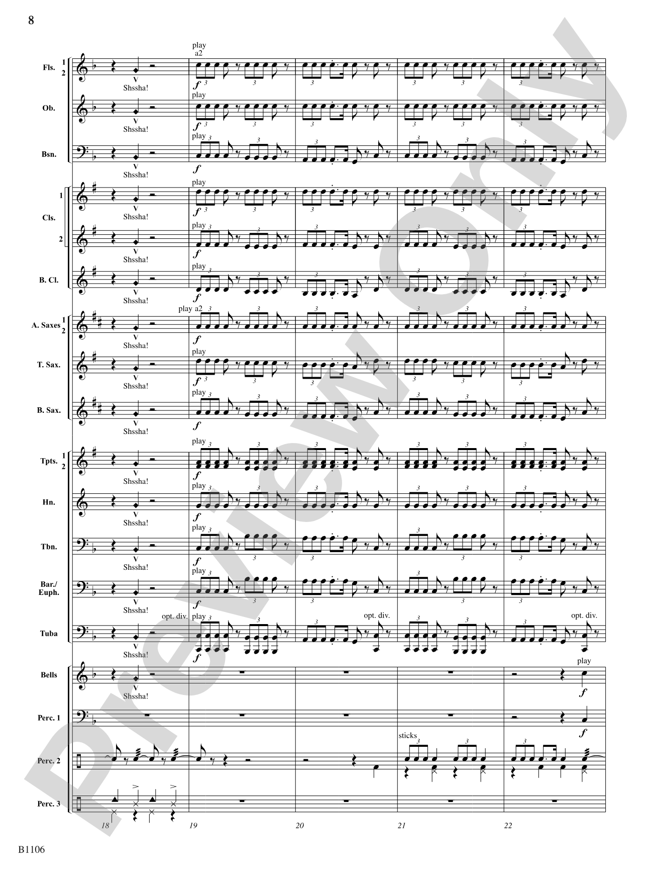 Jay County Overture: Concert Band Conductor Score & Parts