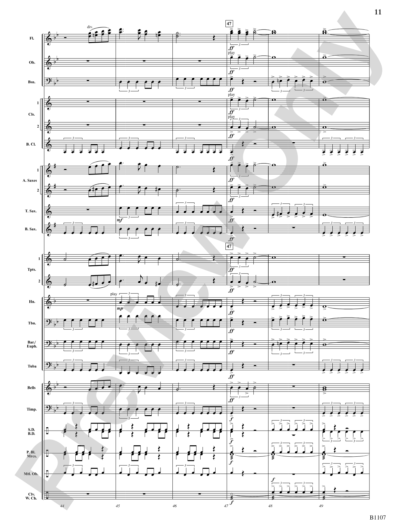 Africata: Concert Band Conductor Score & Parts