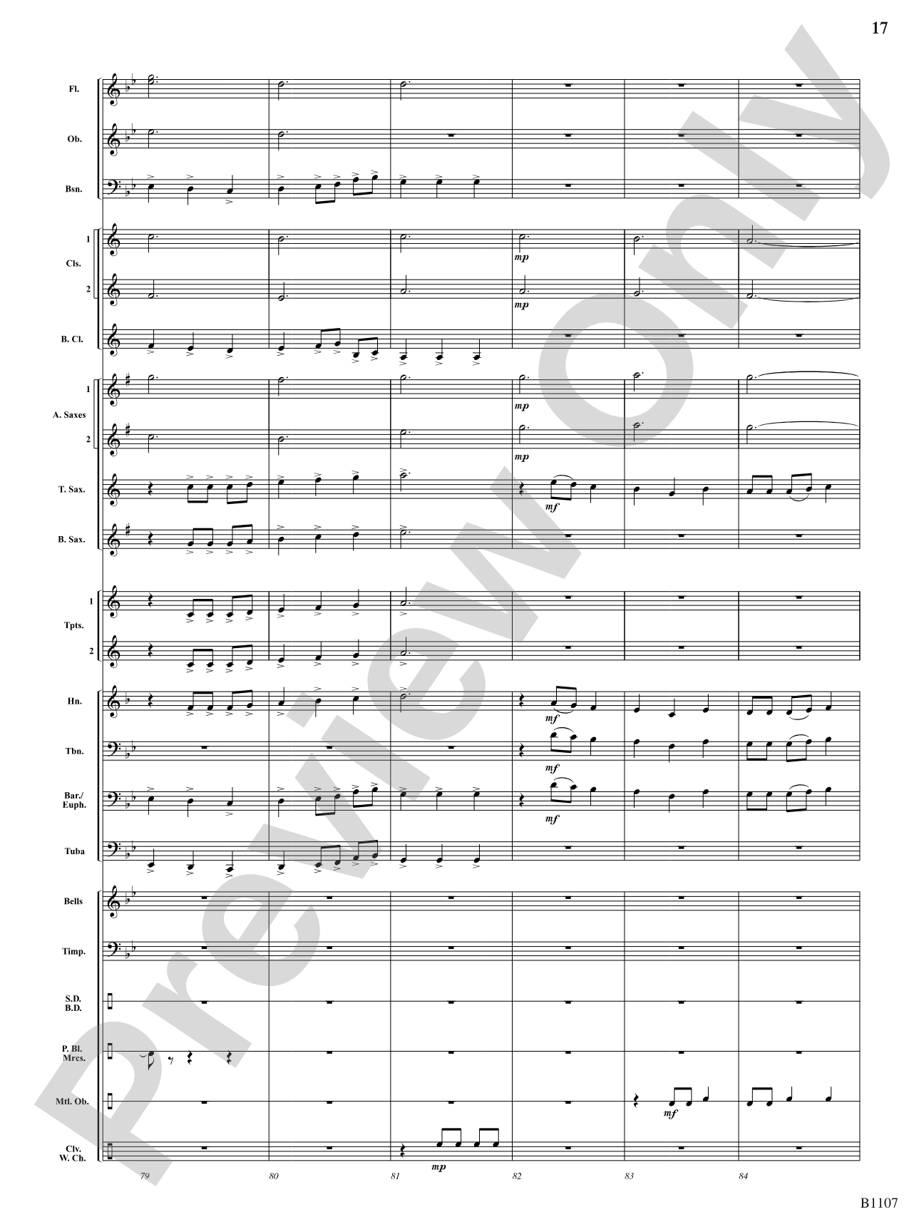 Africata: Concert Band Conductor Score & Parts