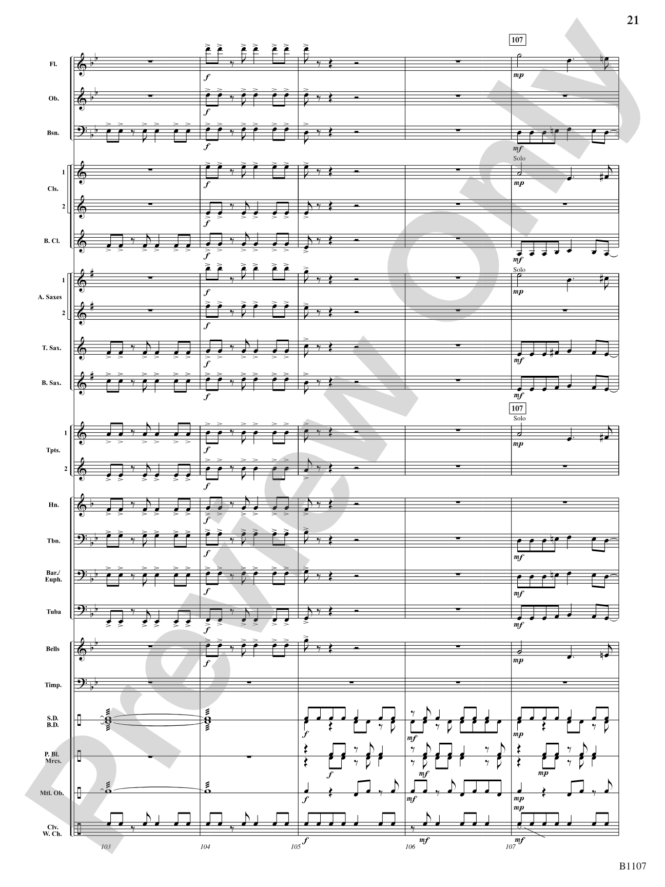 Africata: Concert Band Conductor Score & Parts