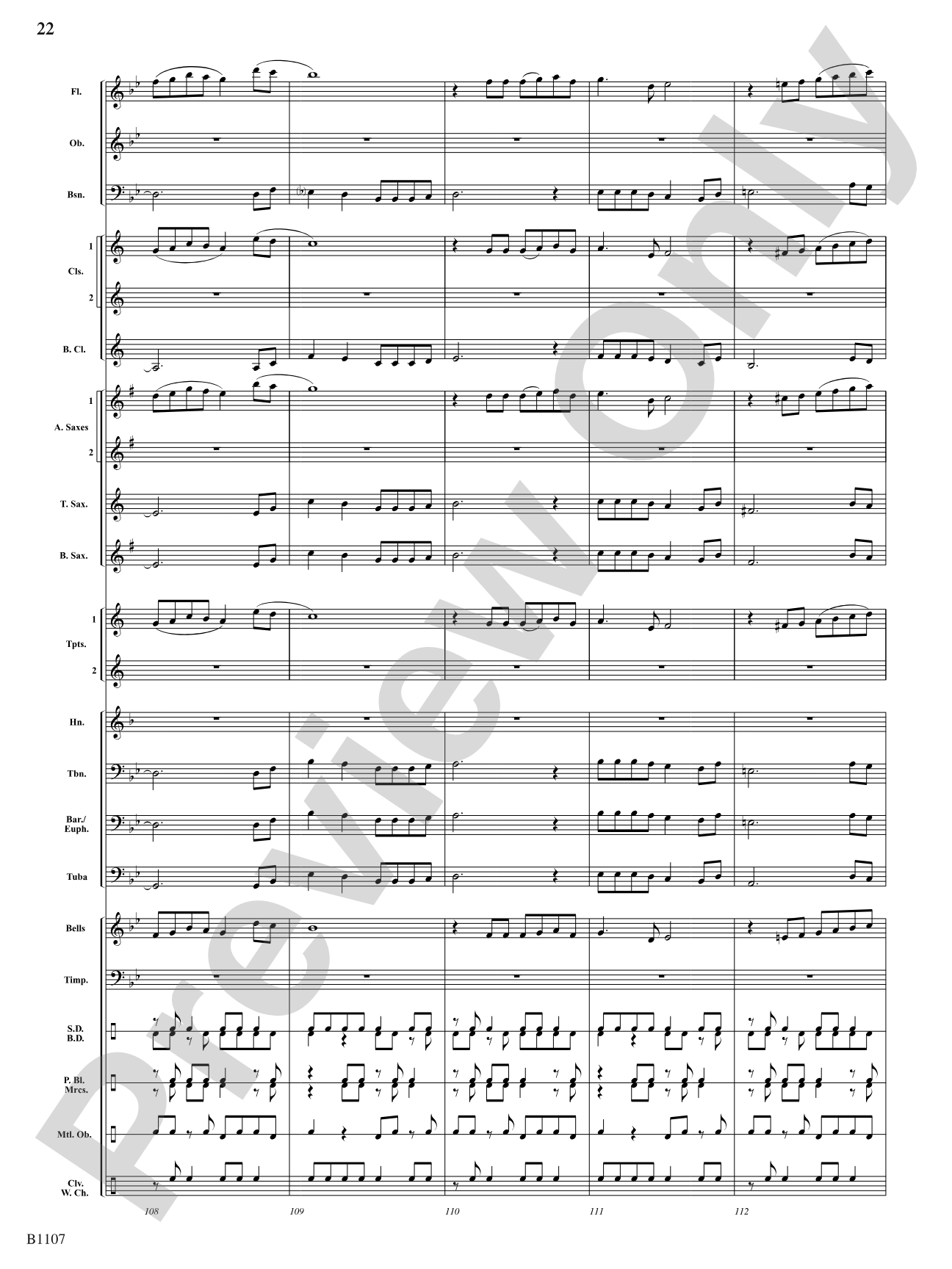 Africata: Concert Band Conductor Score & Parts