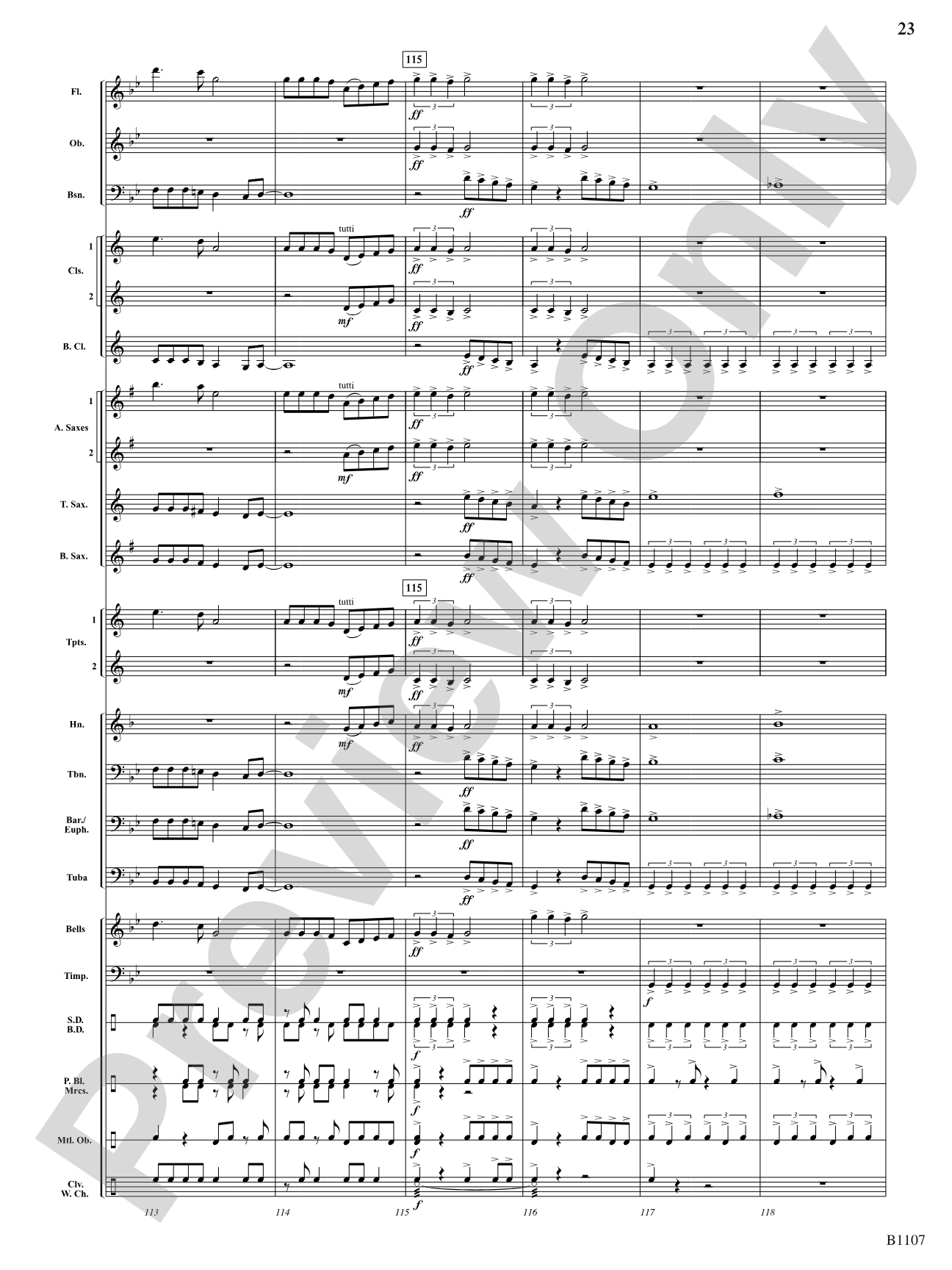 Africata: Concert Band Conductor Score & Parts