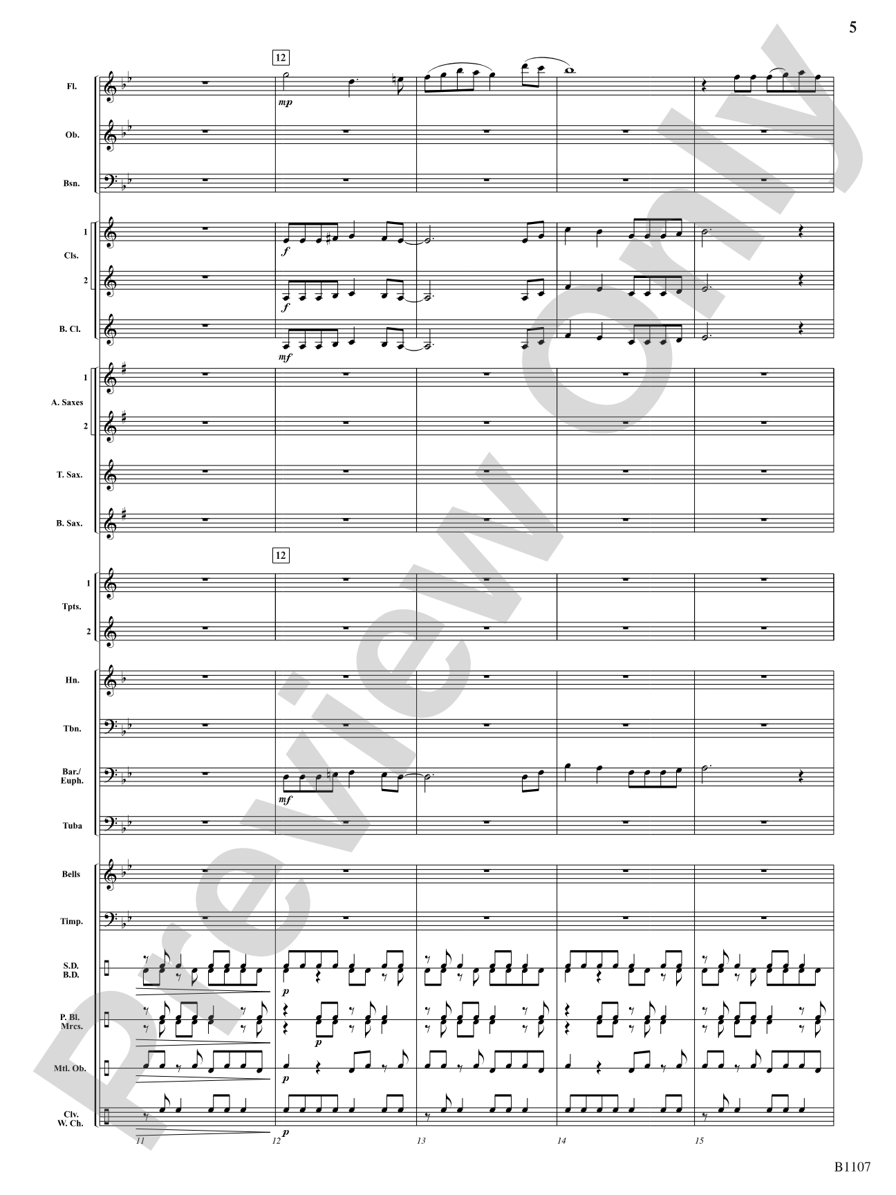Africata: Concert Band Conductor Score & Parts