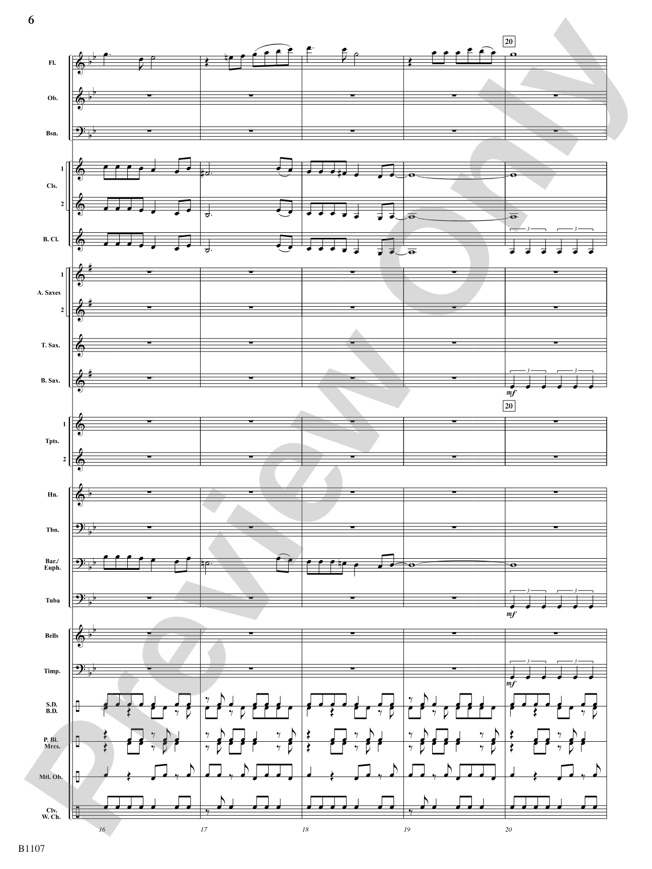 Africata: Concert Band Conductor Score & Parts