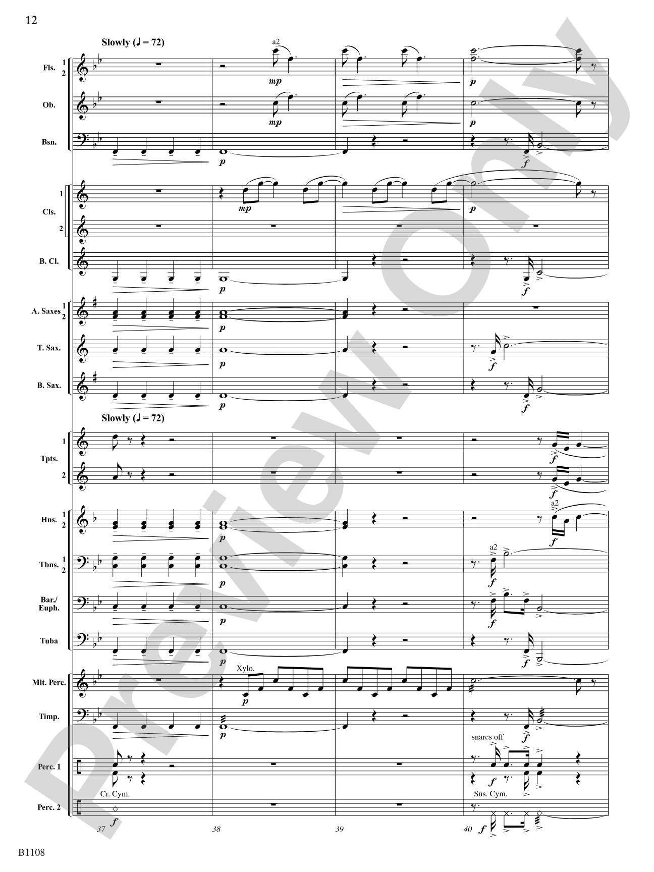 The Spirit Within: Concert Band Conductor Score & Parts