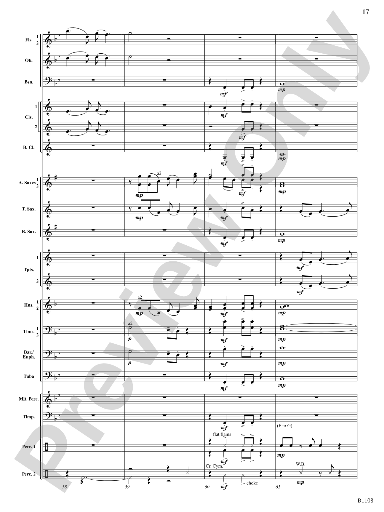 The Spirit Within: Concert Band Conductor Score & Parts