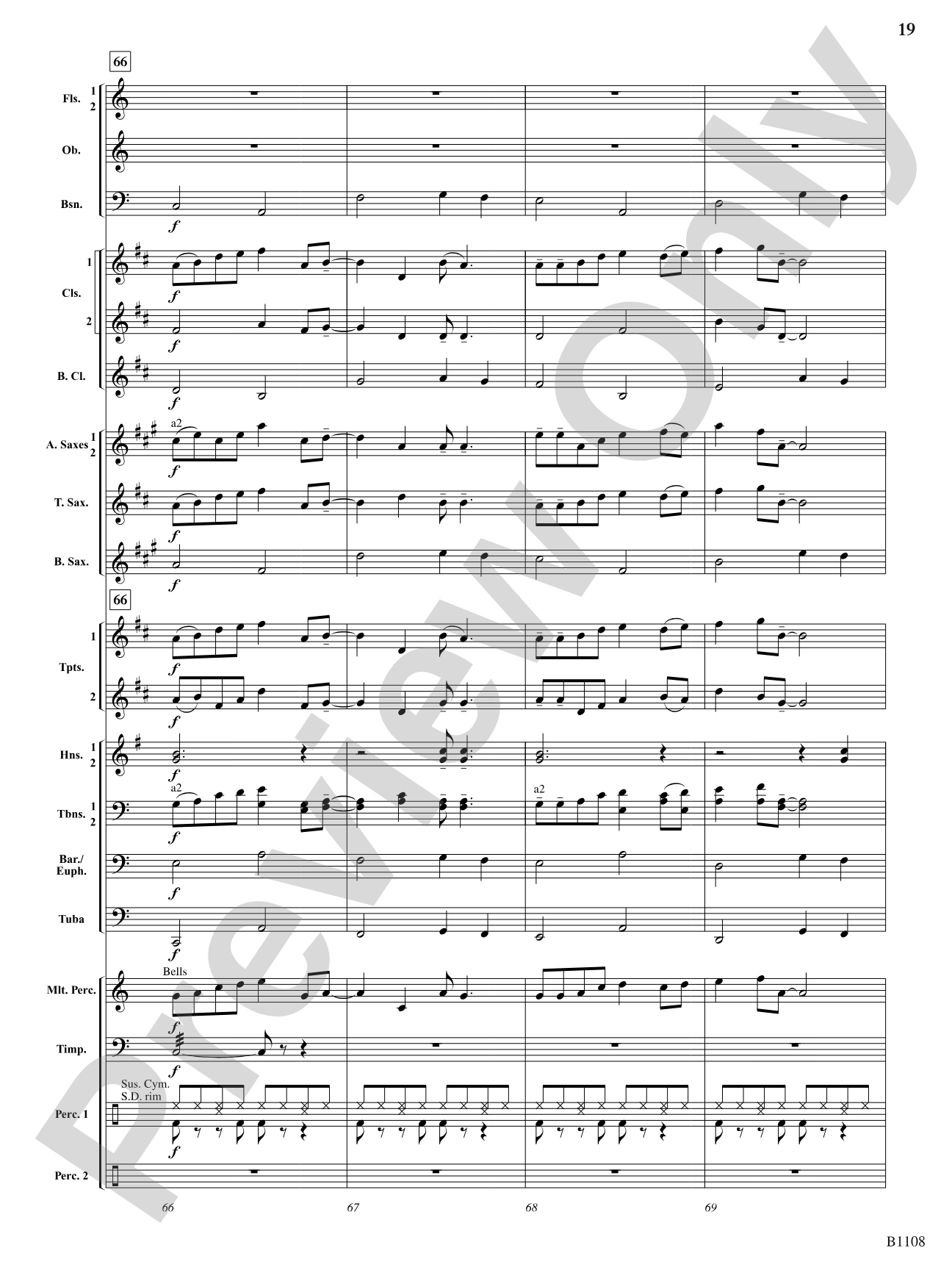 The Spirit Within: Concert Band Conductor Score & Parts