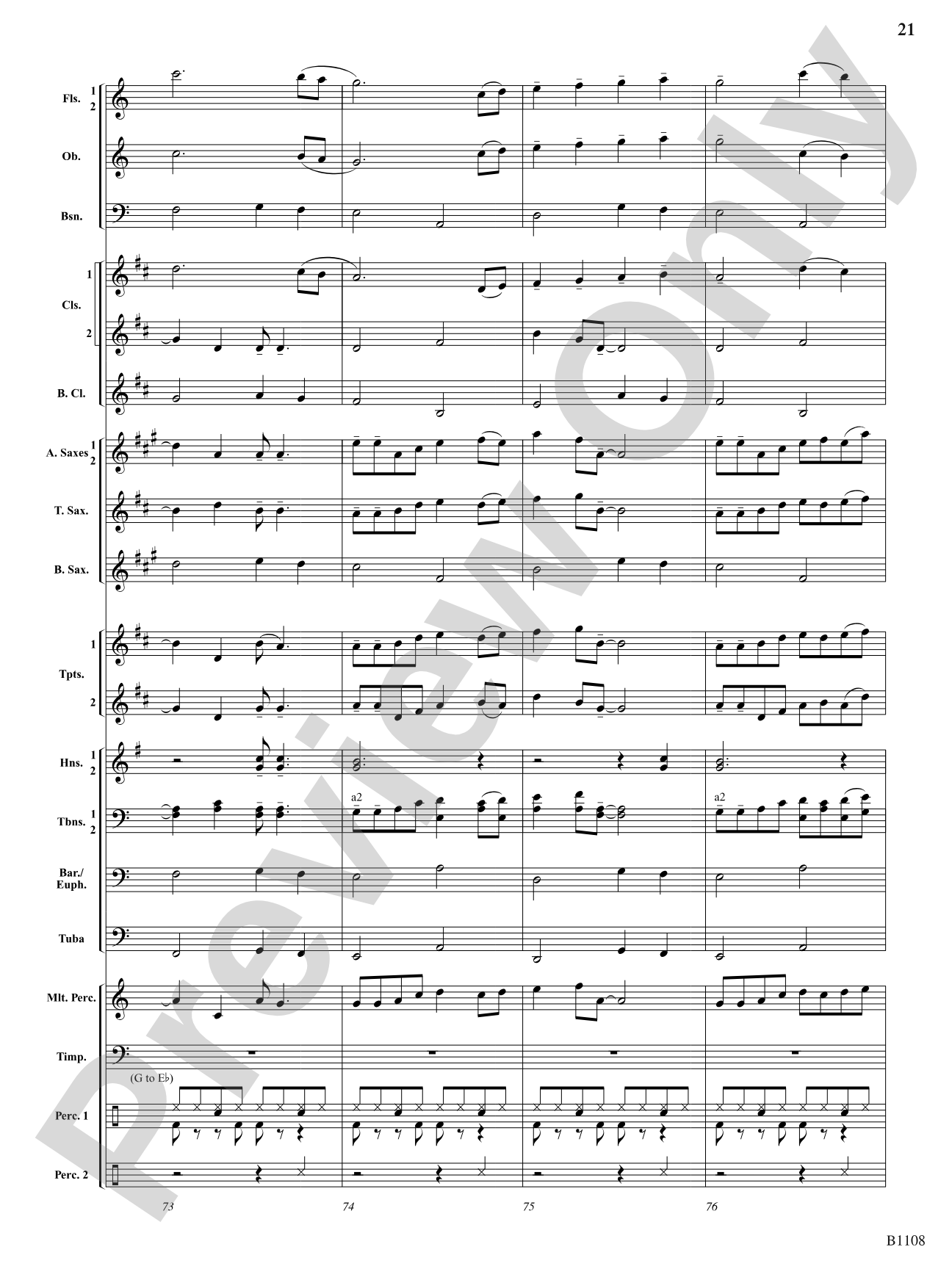 The Spirit Within: Concert Band Conductor Score & Parts