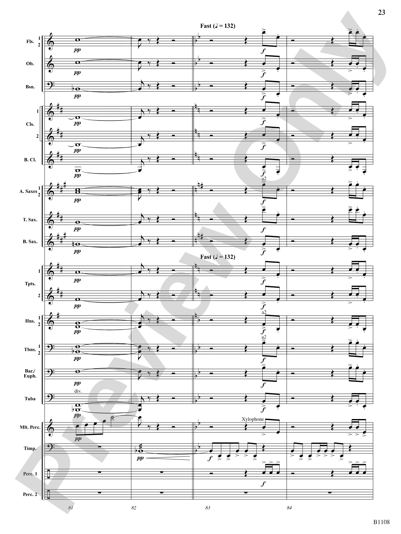 The Spirit Within: Concert Band Conductor Score & Parts