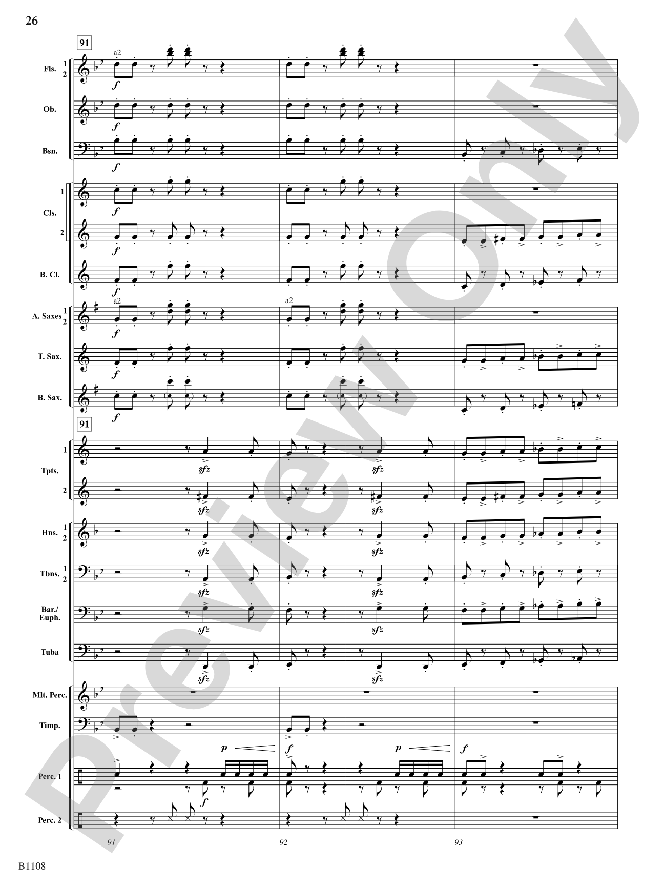 The Spirit Within: Concert Band Conductor Score & Parts