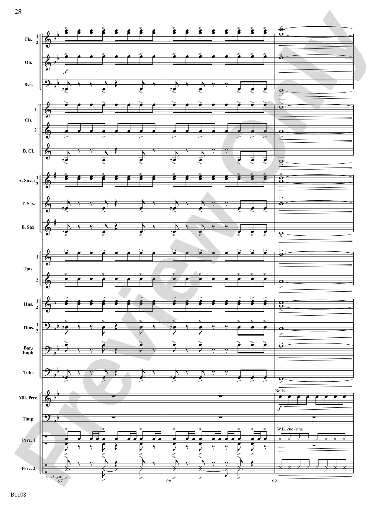 The Spirit Within: Concert Band Conductor Score & Parts