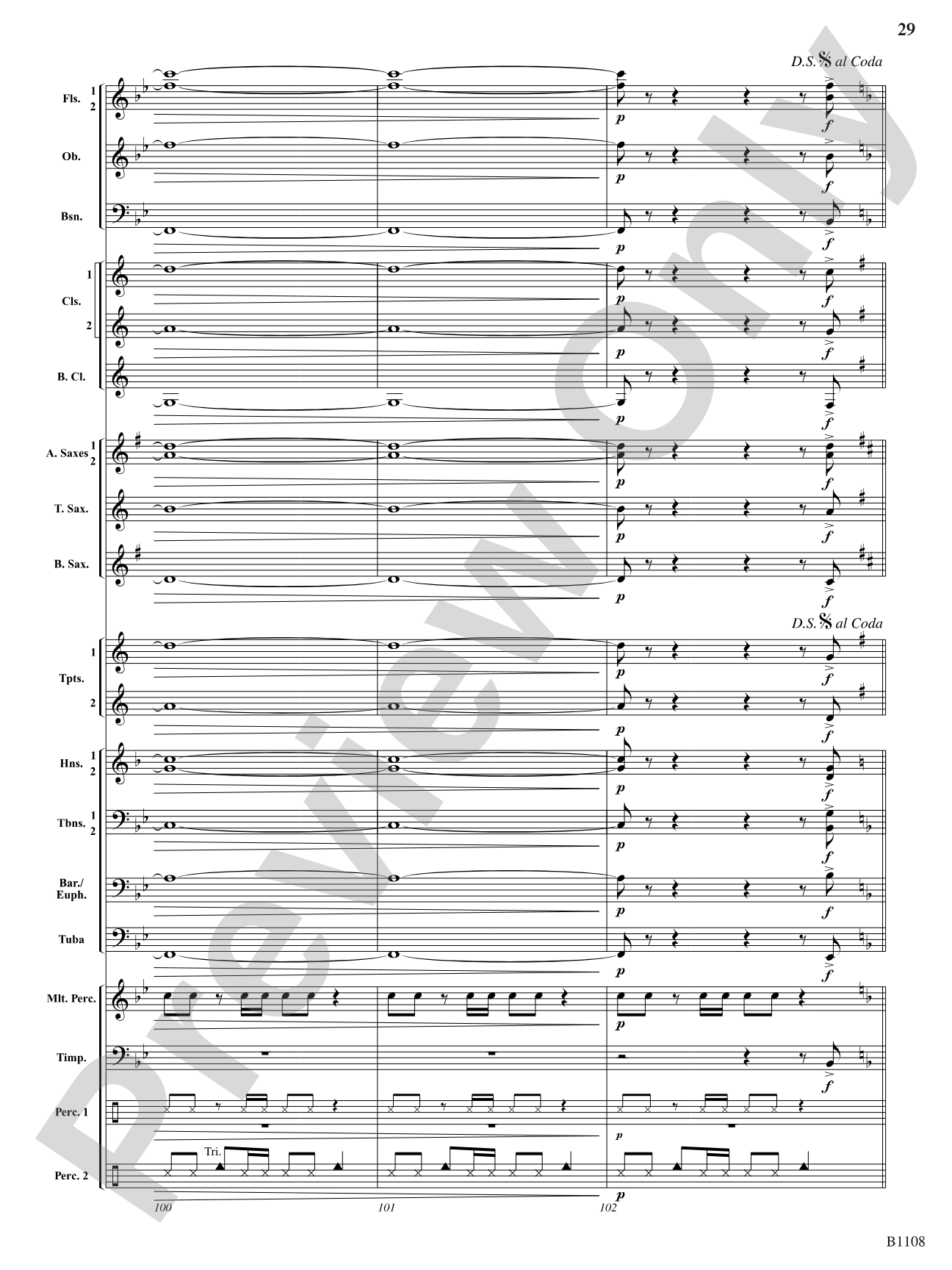The Spirit Within: Concert Band Conductor Score & Parts