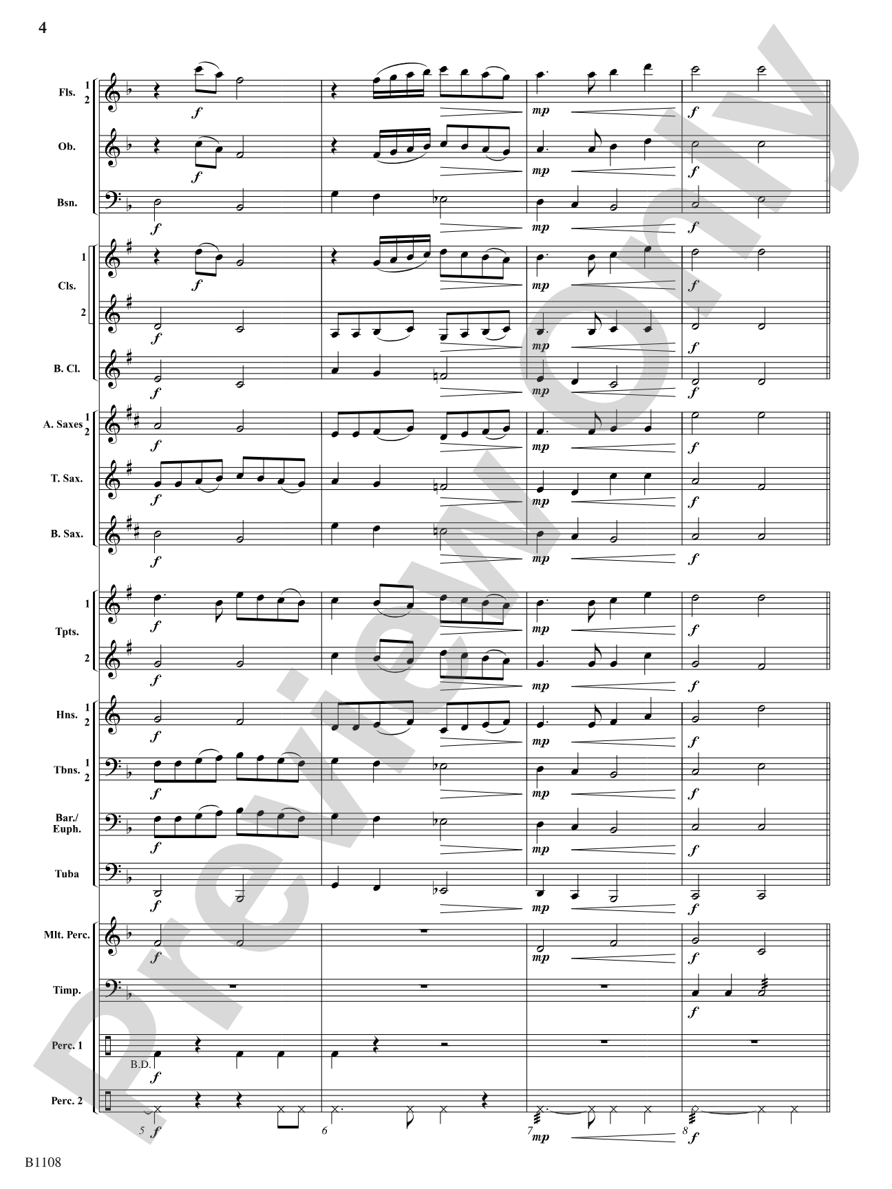 The Spirit Within: Concert Band Conductor Score & Parts
