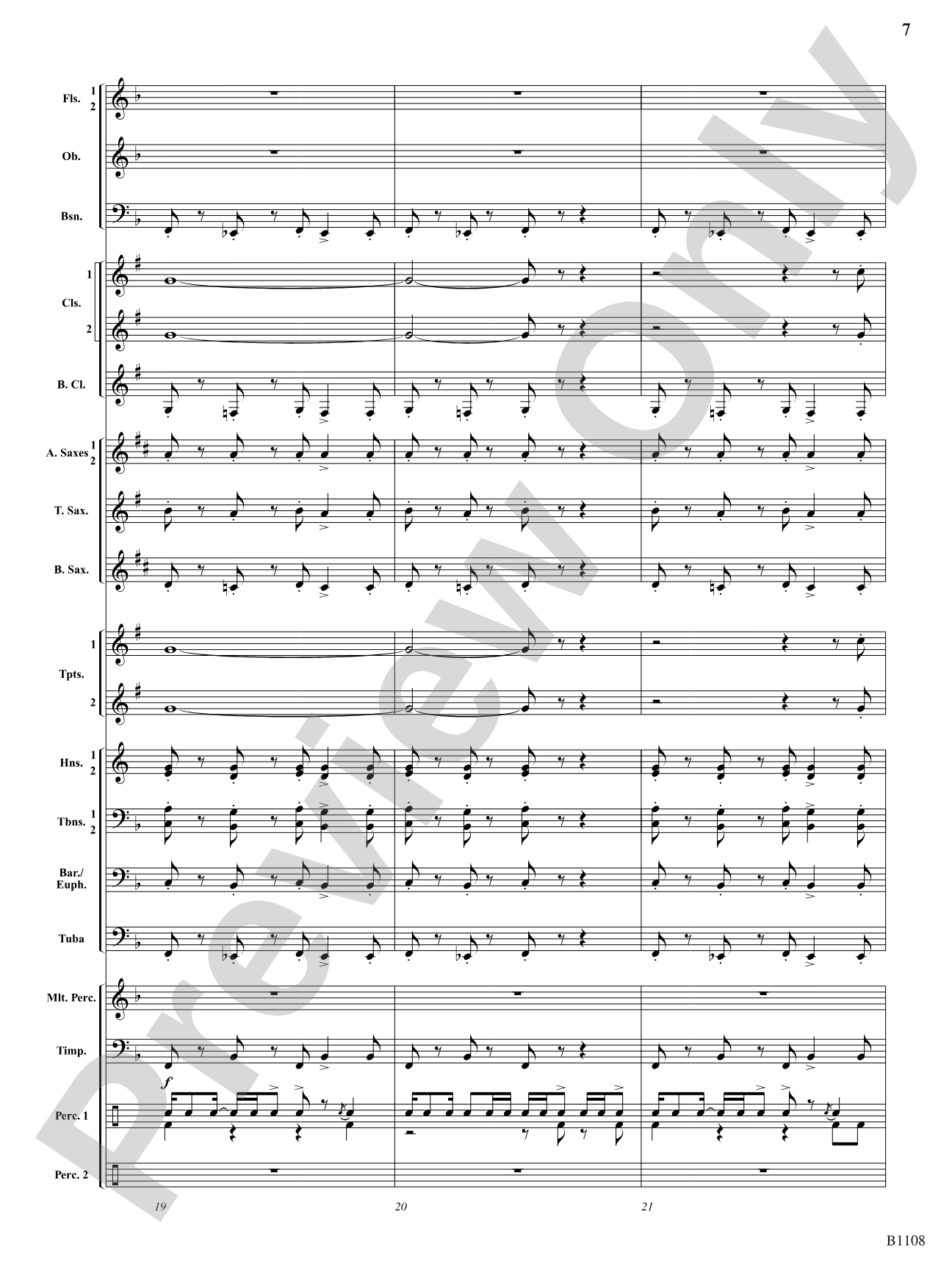 The Spirit Within: Concert Band Conductor Score & Parts