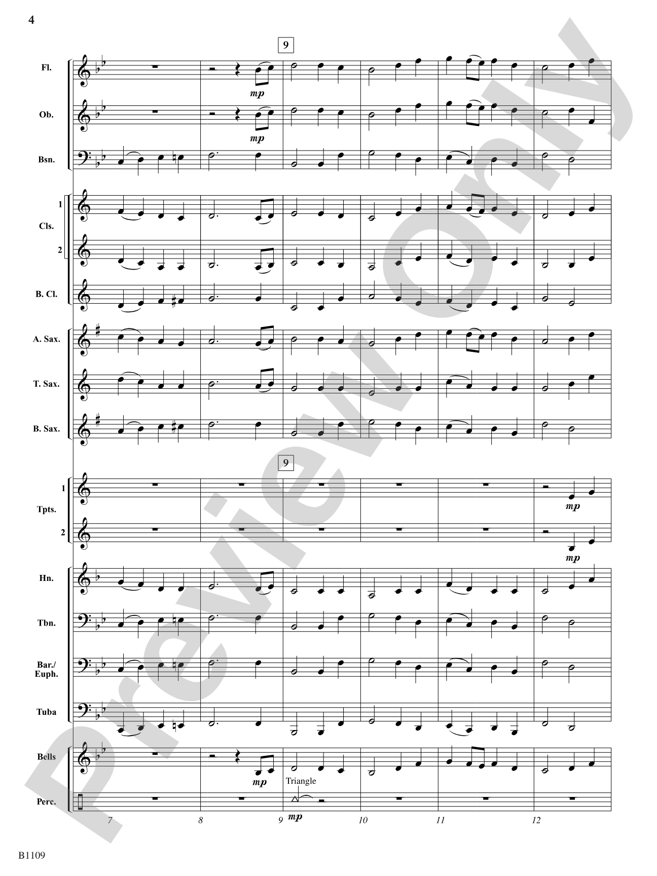 Chesapeake Serenade: Concert Band Conductor Score & Parts
