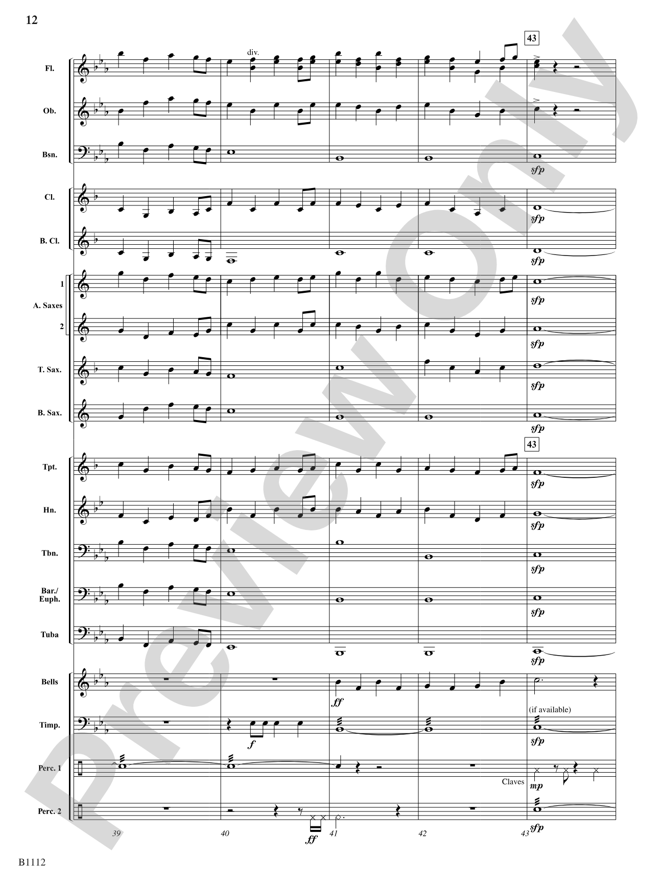 Joyant Overture: Concert Band Conductor Score & Parts