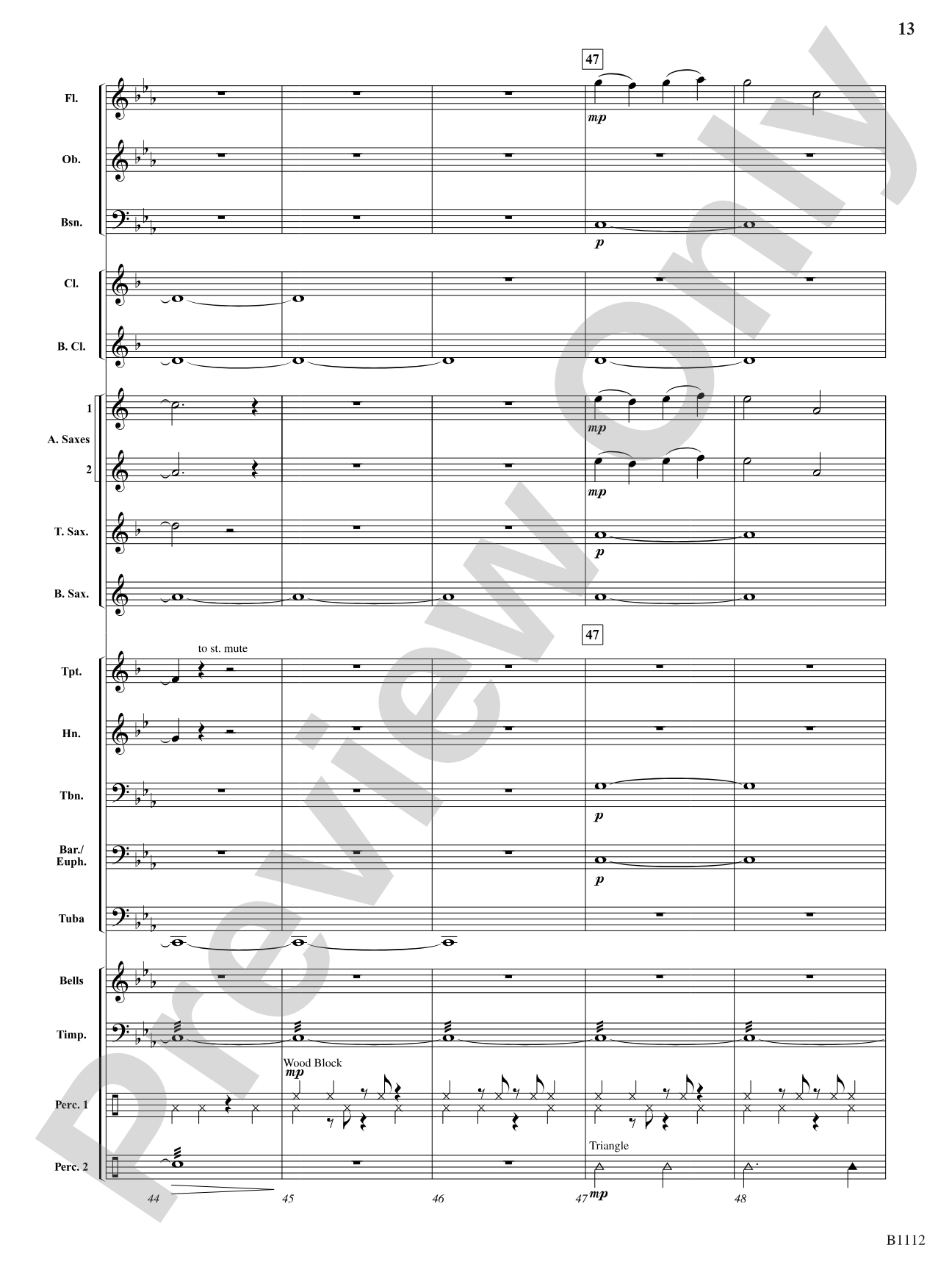 Joyant Overture: Concert Band Conductor Score & Parts