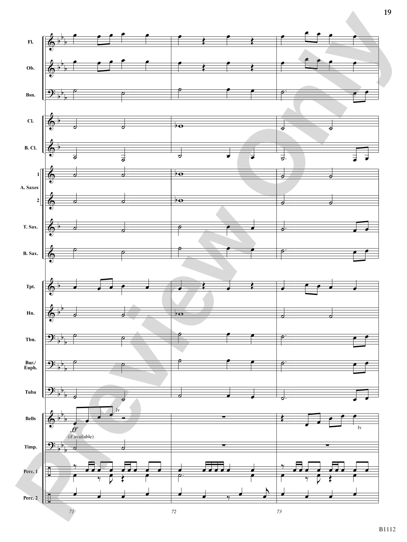 Joyant Overture: Concert Band Conductor Score & Parts