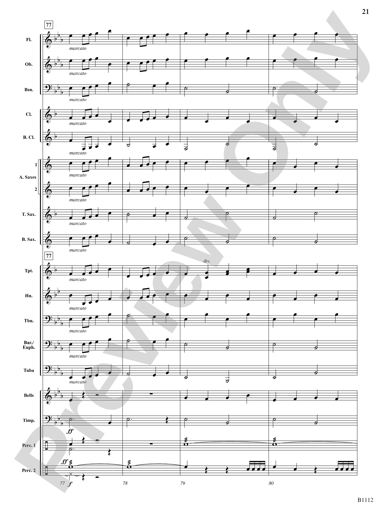 Joyant Overture: Concert Band Conductor Score & Parts