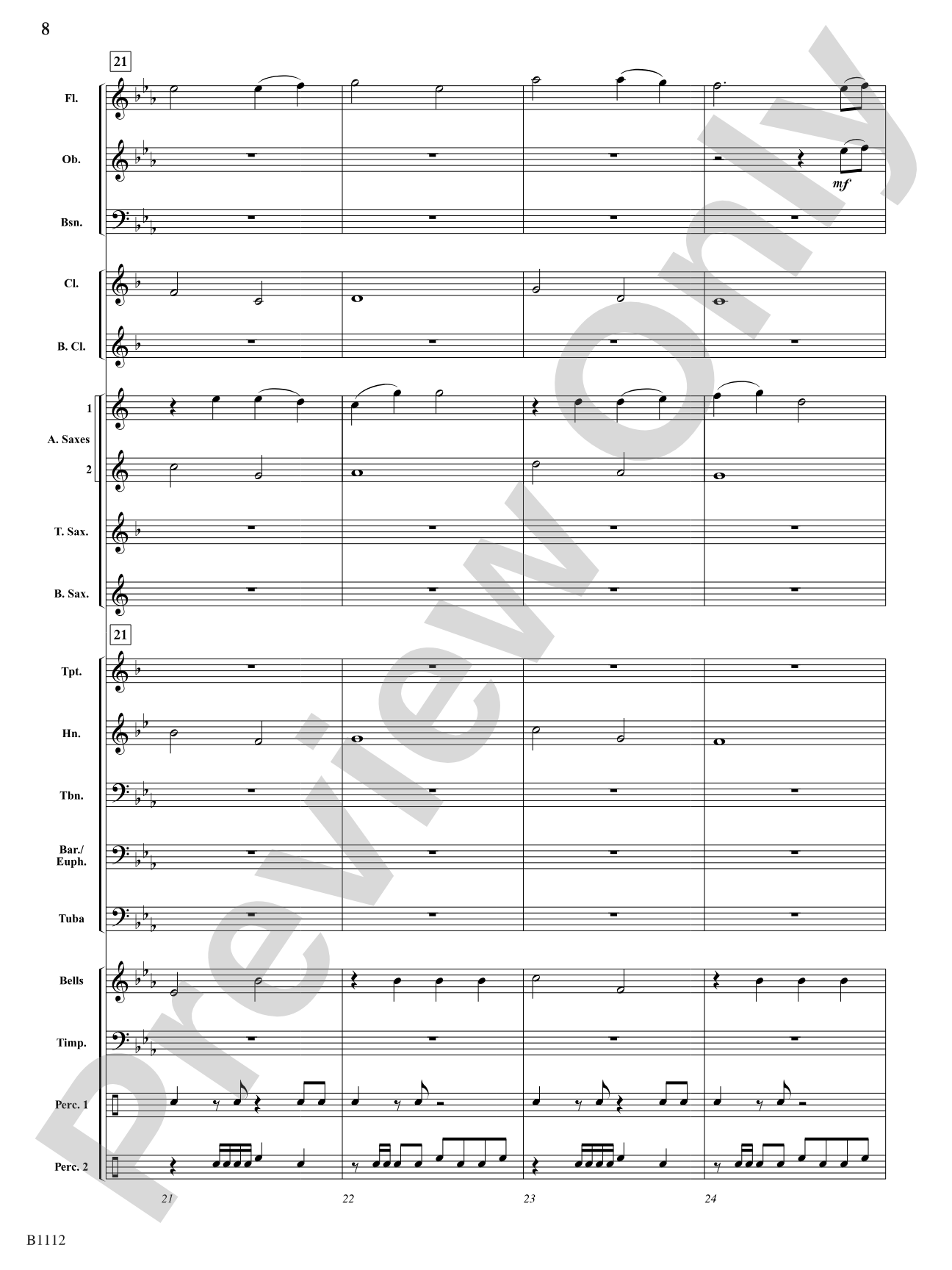 Joyant Overture: Concert Band Conductor Score & Parts