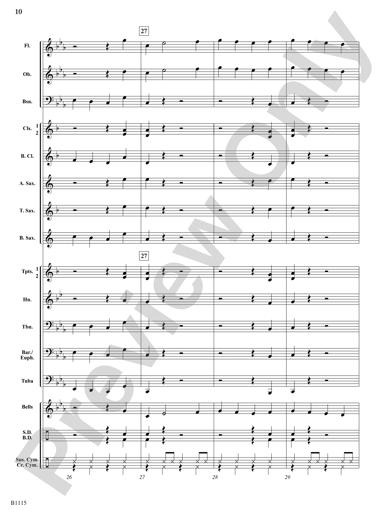 Zip Drive: Concert Band Conductor Score & Parts