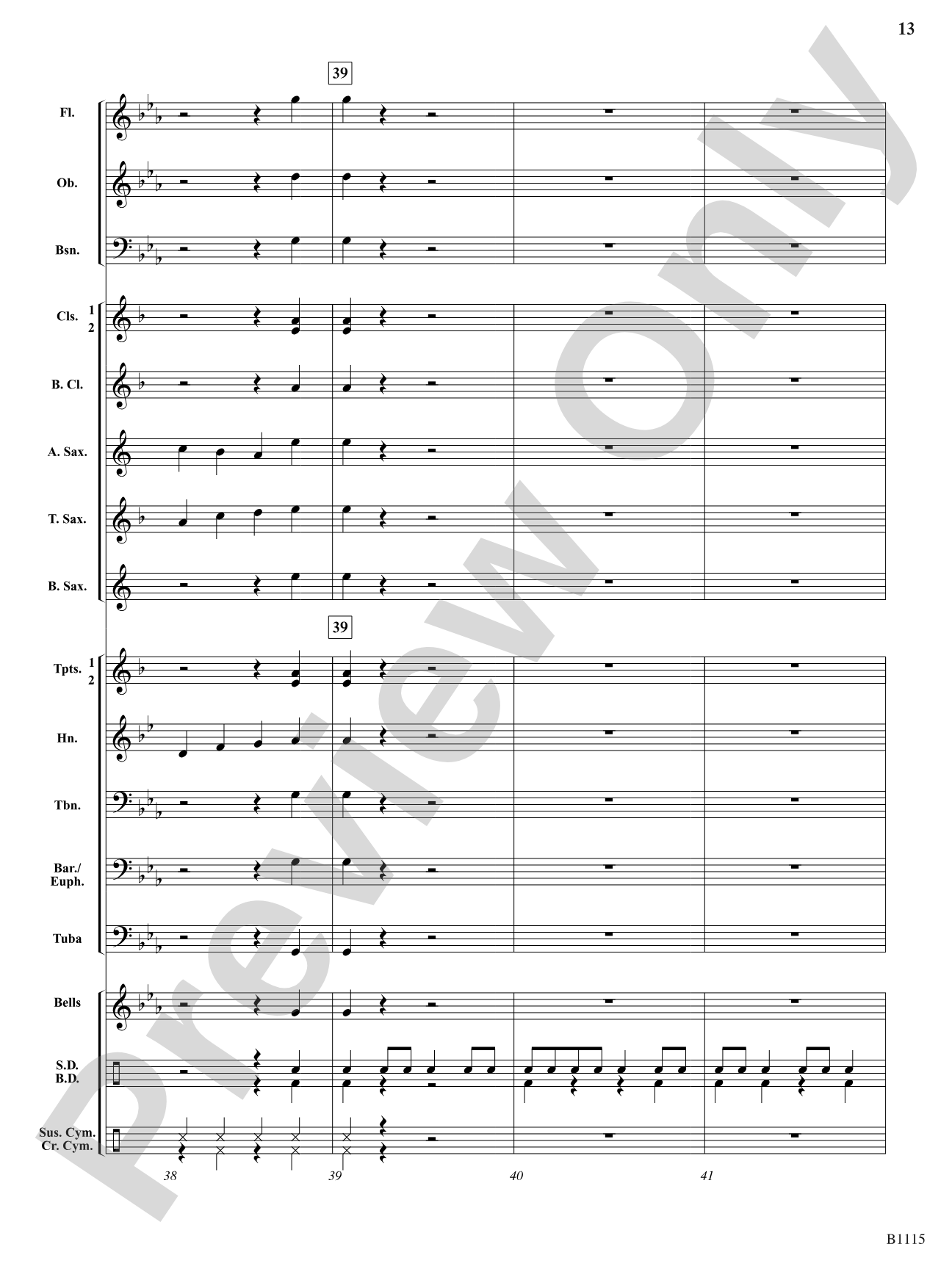 Zip Drive: Concert Band Conductor Score & Parts
