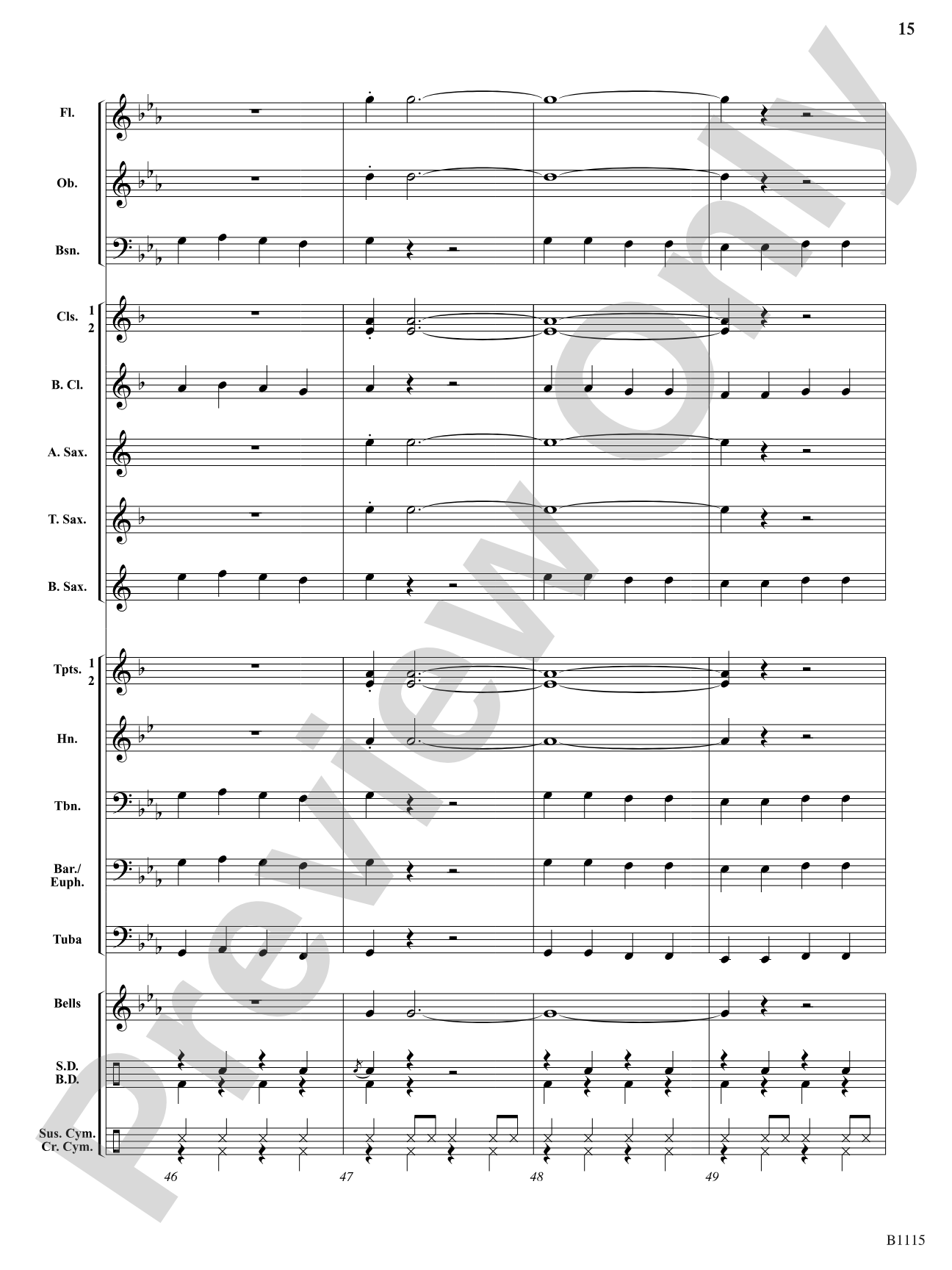Zip Drive: Concert Band Conductor Score & Parts