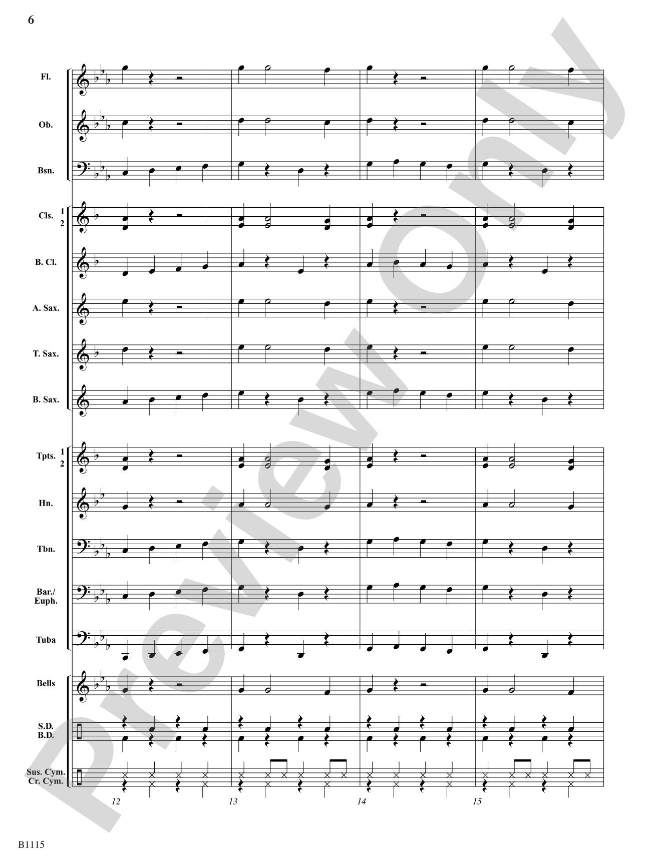 Zip Drive: Concert Band Conductor Score & Parts