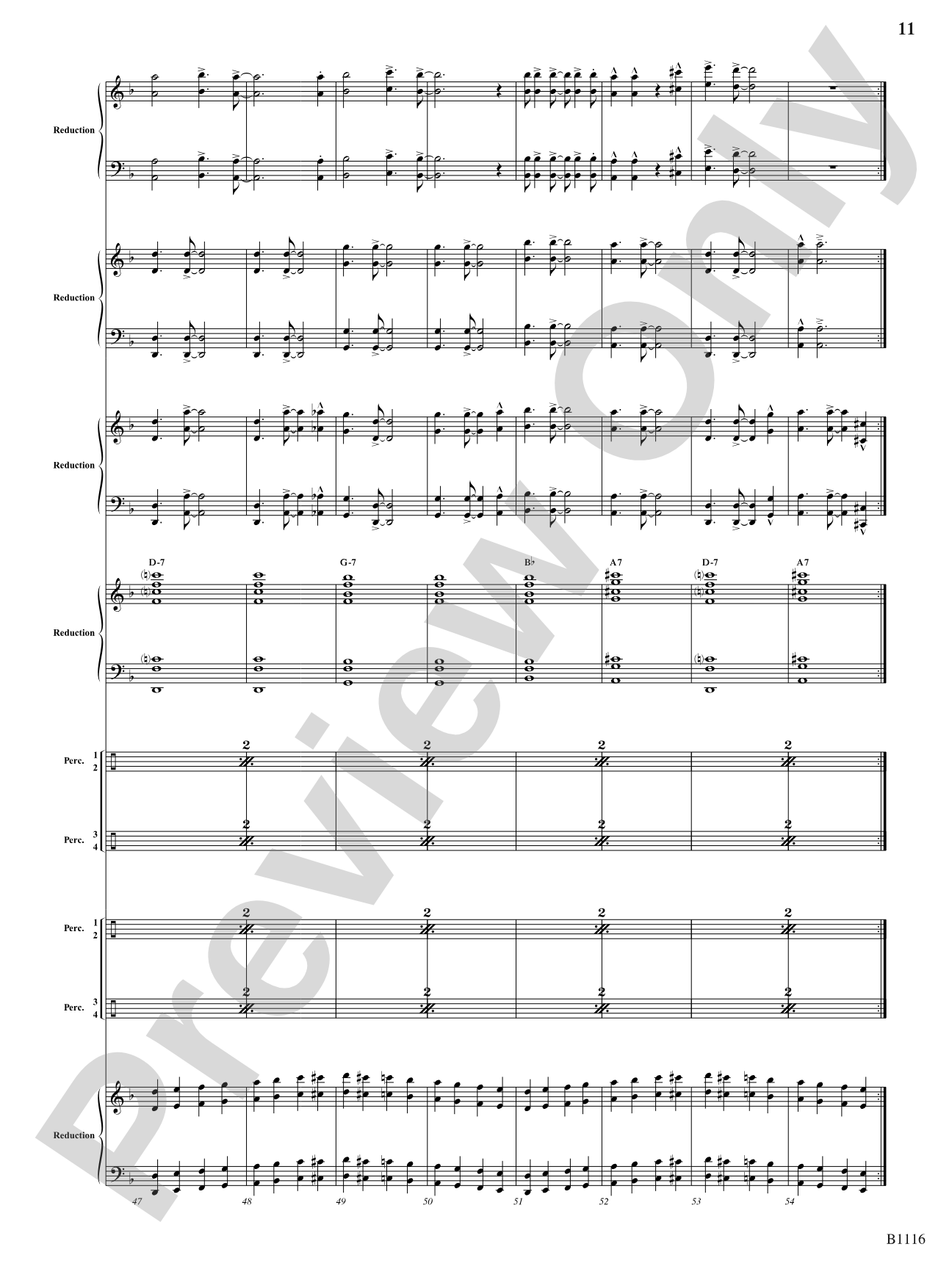 Reflaxão e dança (Reflection and Dance): Concert Band Conductor Score & Parts