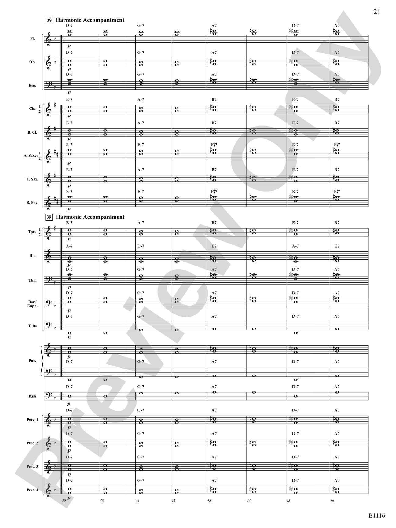 Reflaxão e dança (Reflection and Dance): Concert Band Conductor Score & Parts