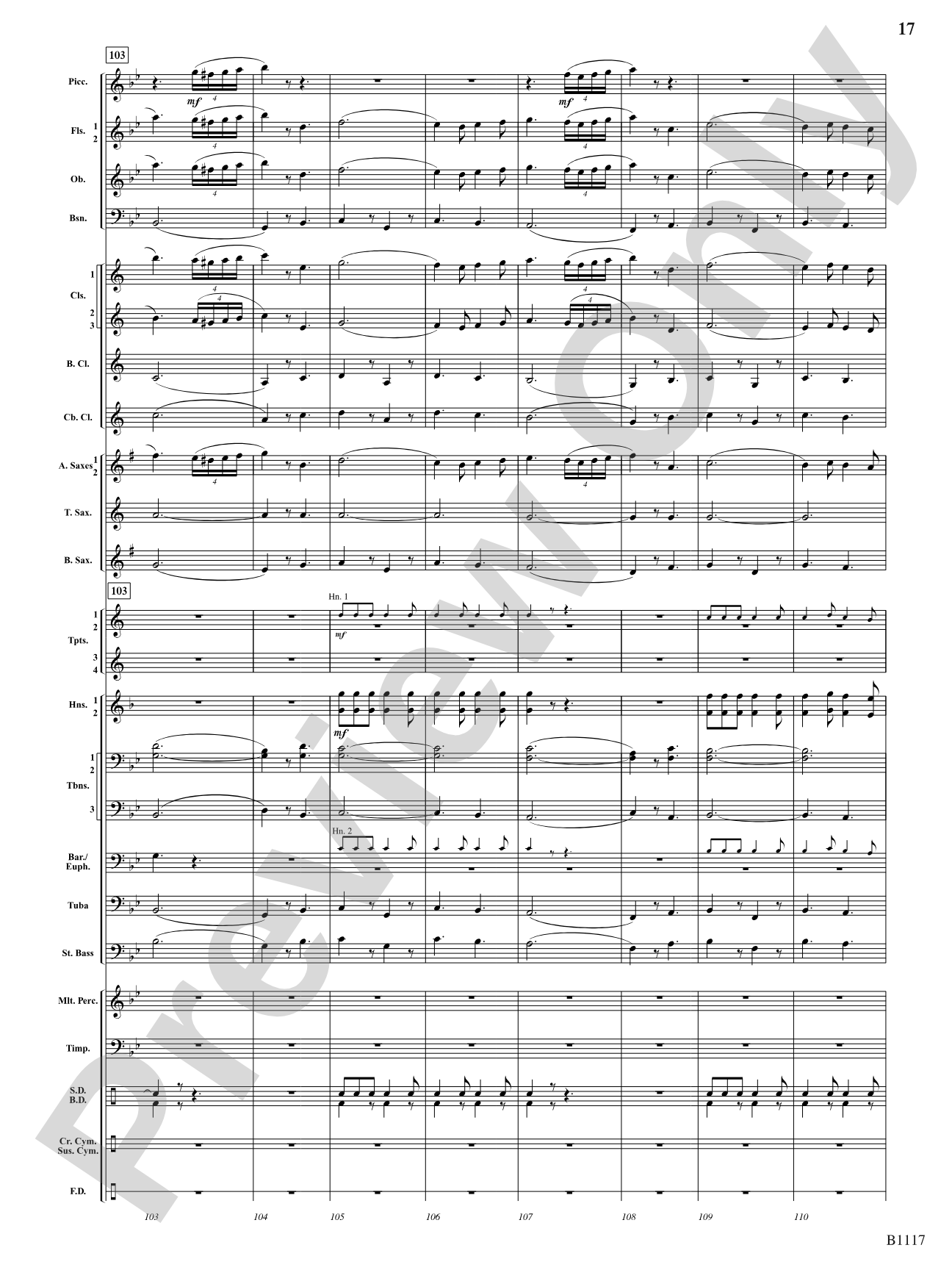 Where Valor Proudly Sleeps: Concert Band Conductor Score & Parts