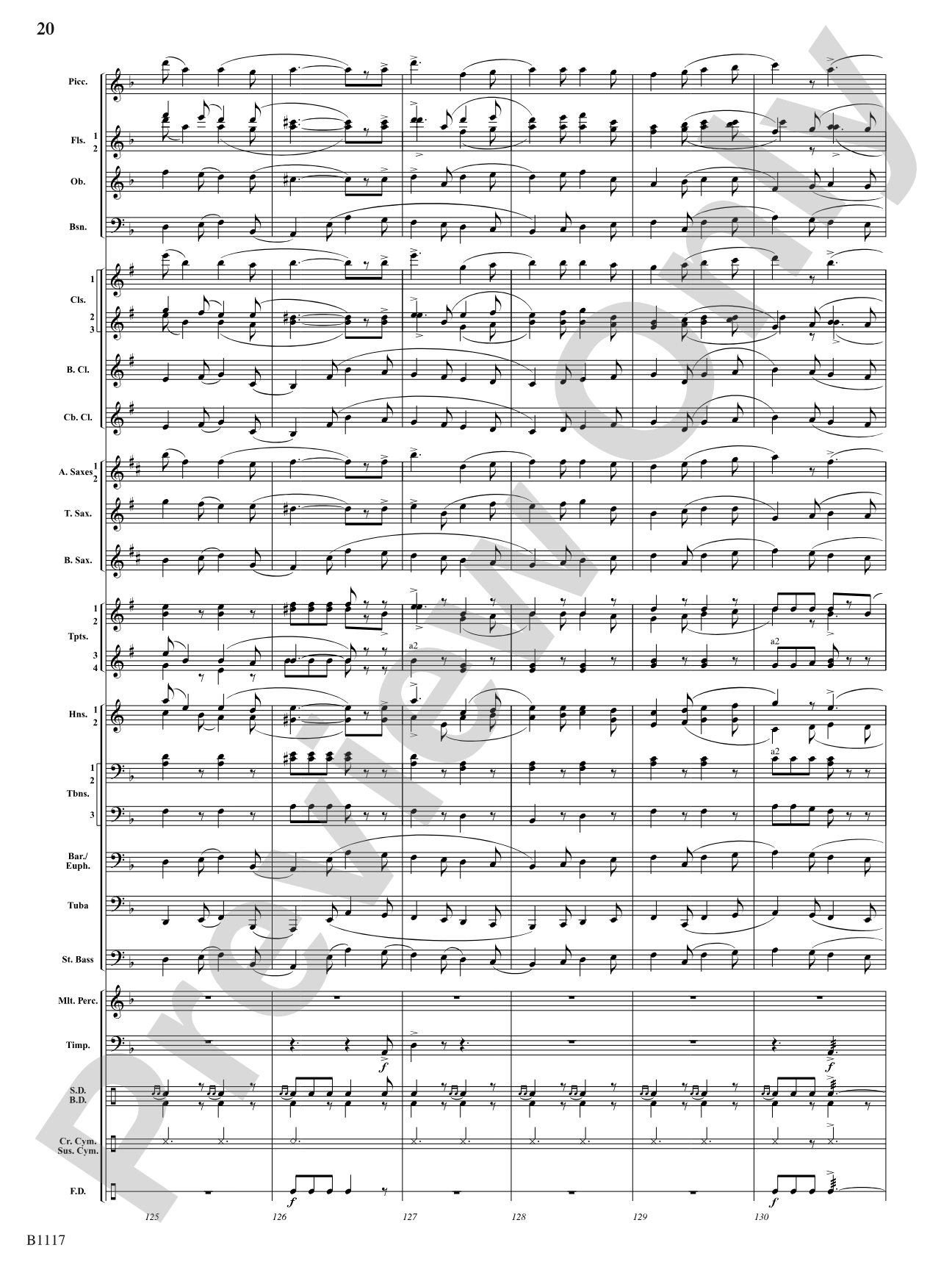 Where Valor Proudly Sleeps: Concert Band Conductor Score & Parts