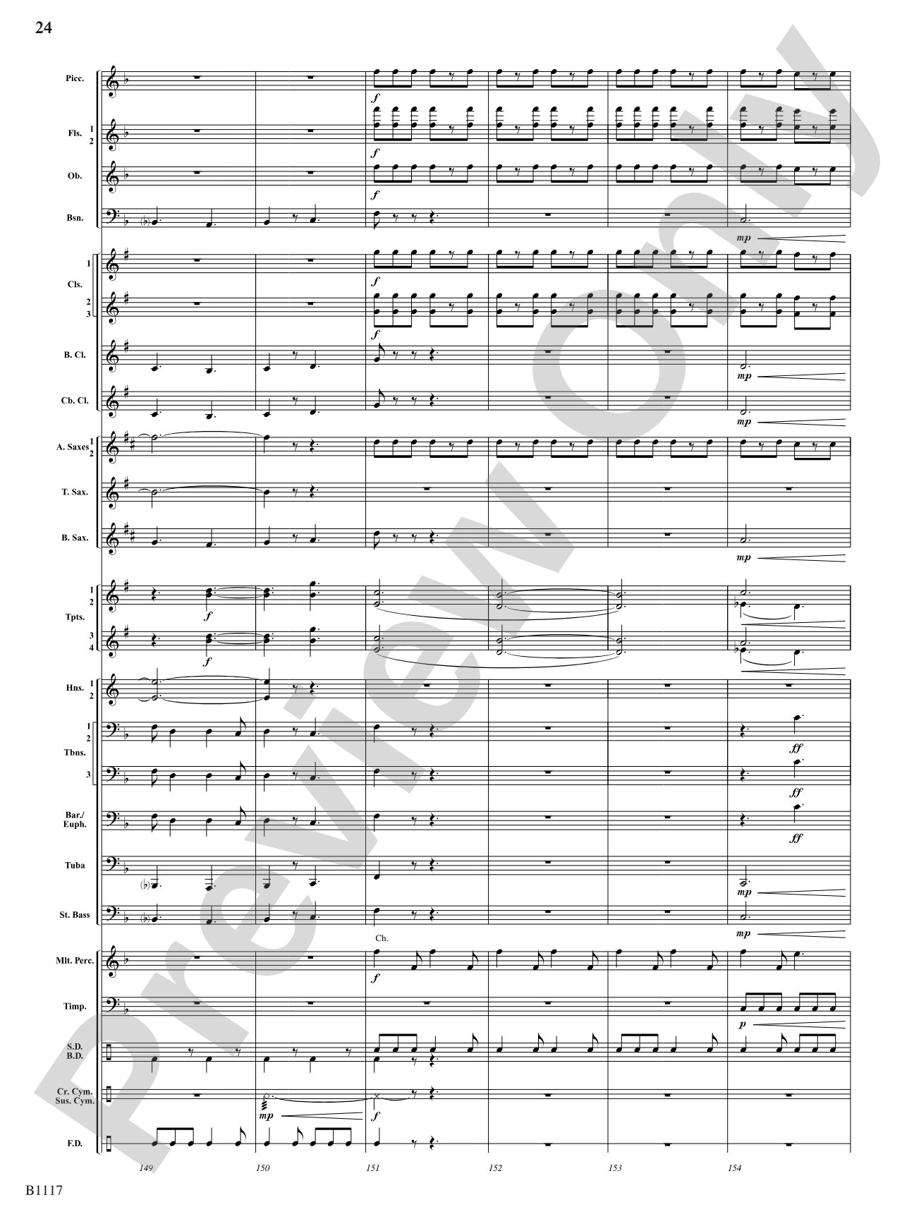 Where Valor Proudly Sleeps: Concert Band Conductor Score & Parts