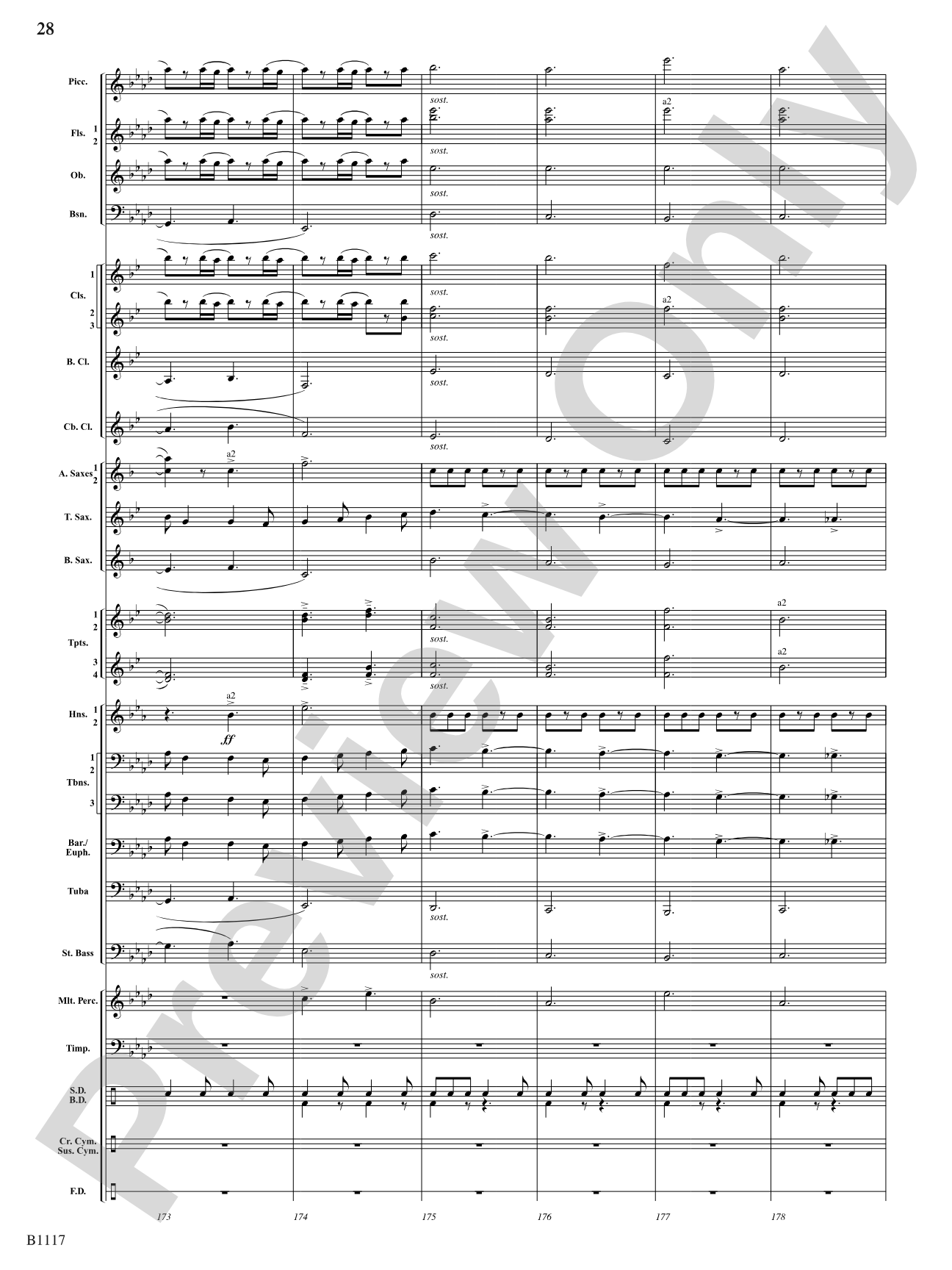 Where Valor Proudly Sleeps: Concert Band Conductor Score & Parts