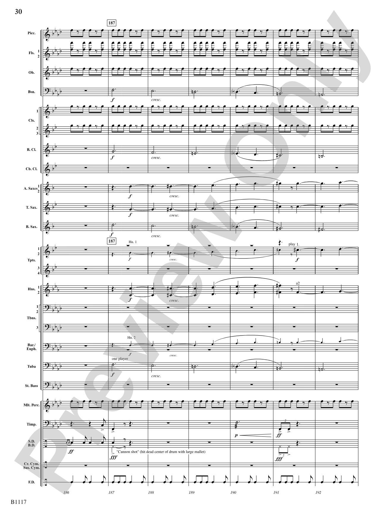 Where Valor Proudly Sleeps: Concert Band Conductor Score & Parts