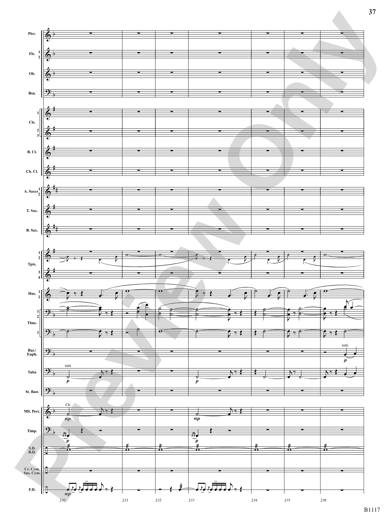 Where Valor Proudly Sleeps: Concert Band Conductor Score & Parts