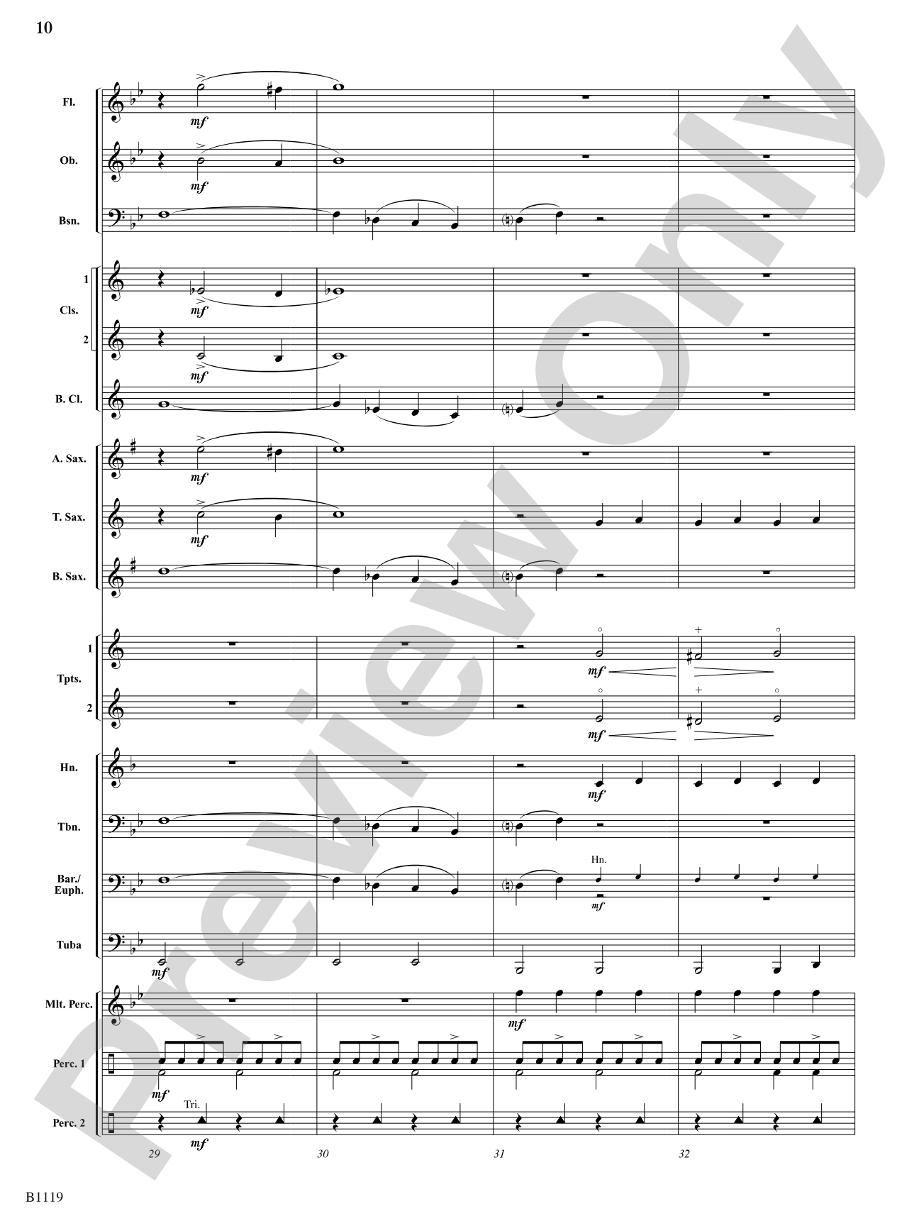 Take the Blues Train: Concert Band Conductor Score & Parts