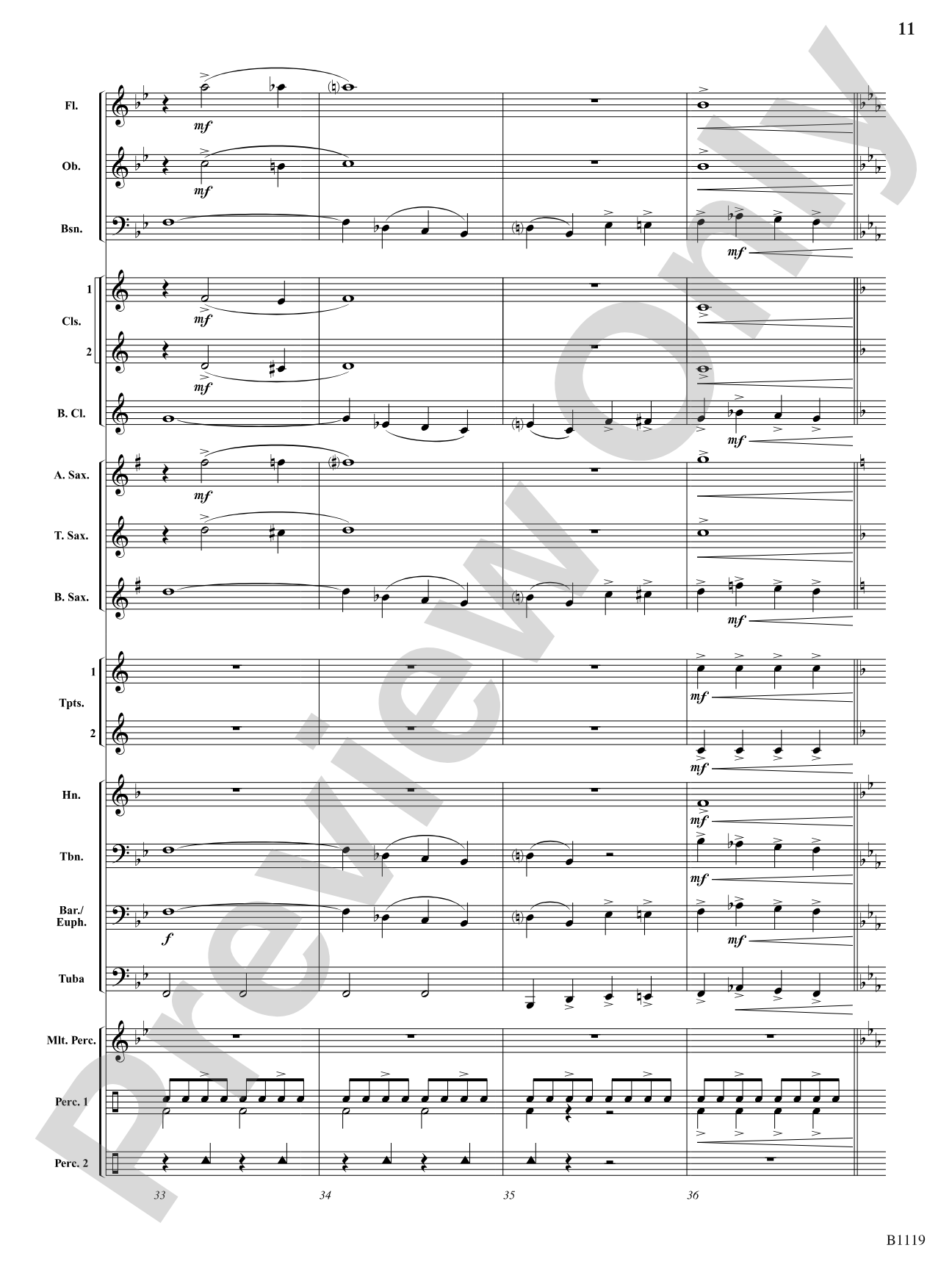 Take the Blues Train: Concert Band Conductor Score & Parts