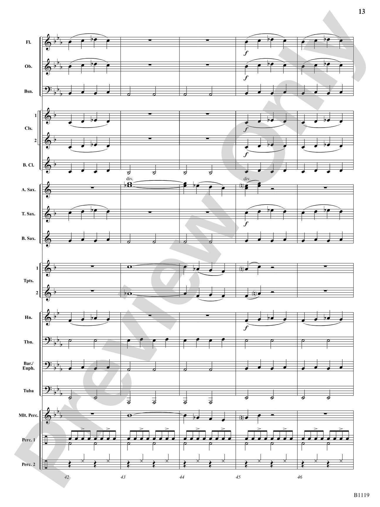 Take the Blues Train: Concert Band Conductor Score & Parts