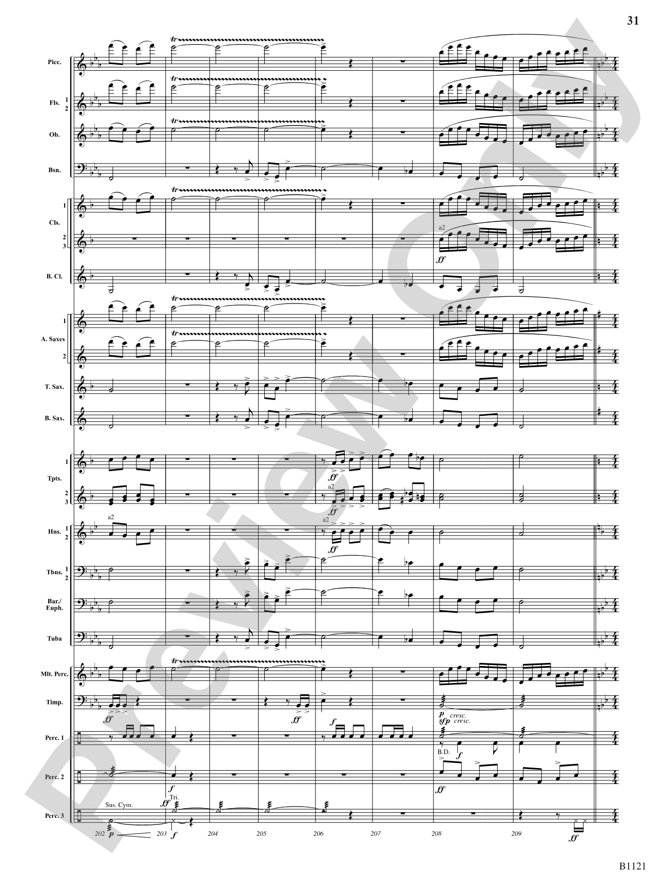 Lest We Forget (A Fantasia on Civil War Songs of the North and South): Concert Band Conductor Score & Parts