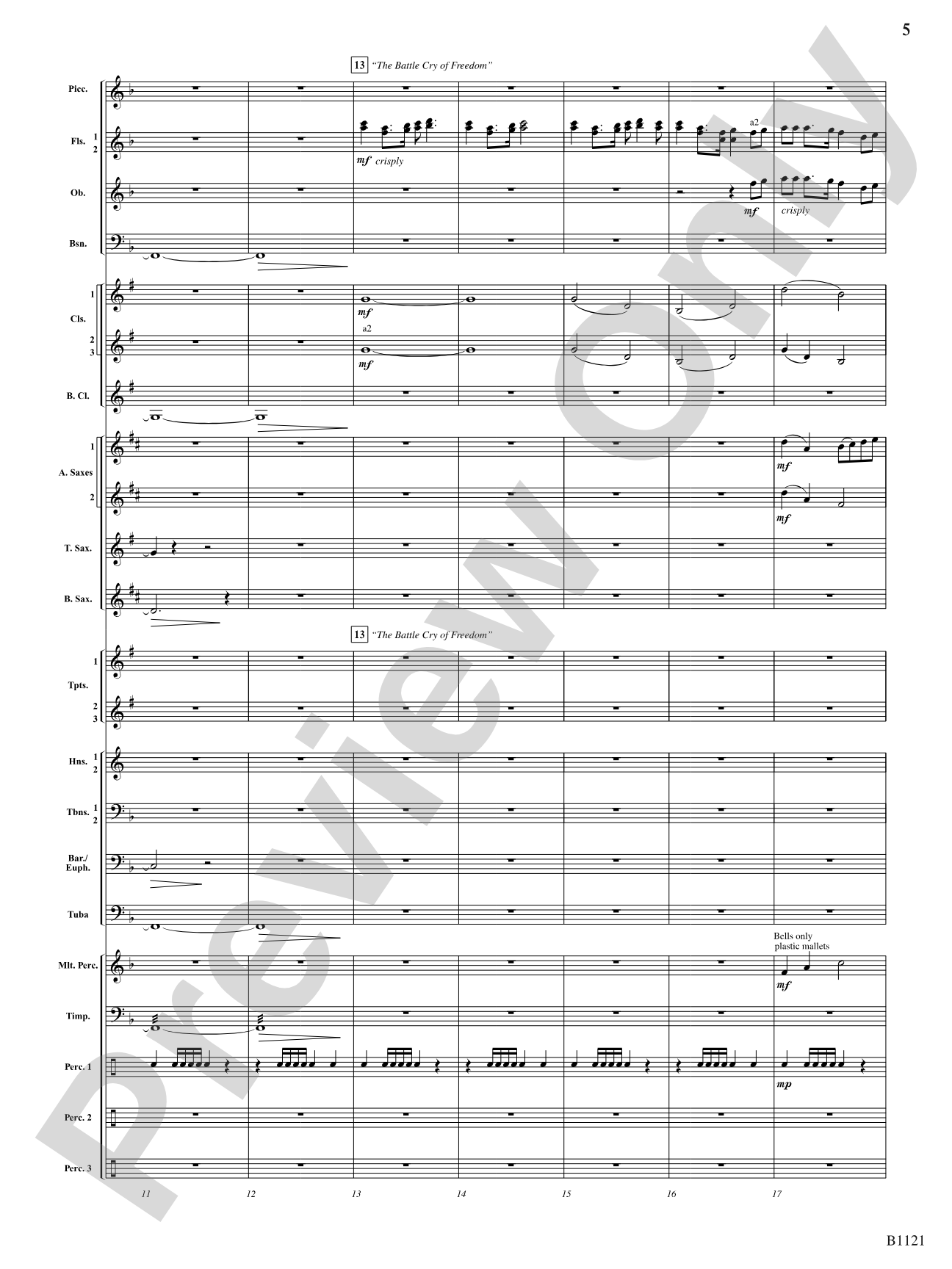 Lest We Forget (A Fantasia on Civil War Songs of the North and South): Concert Band Conductor Score & Parts