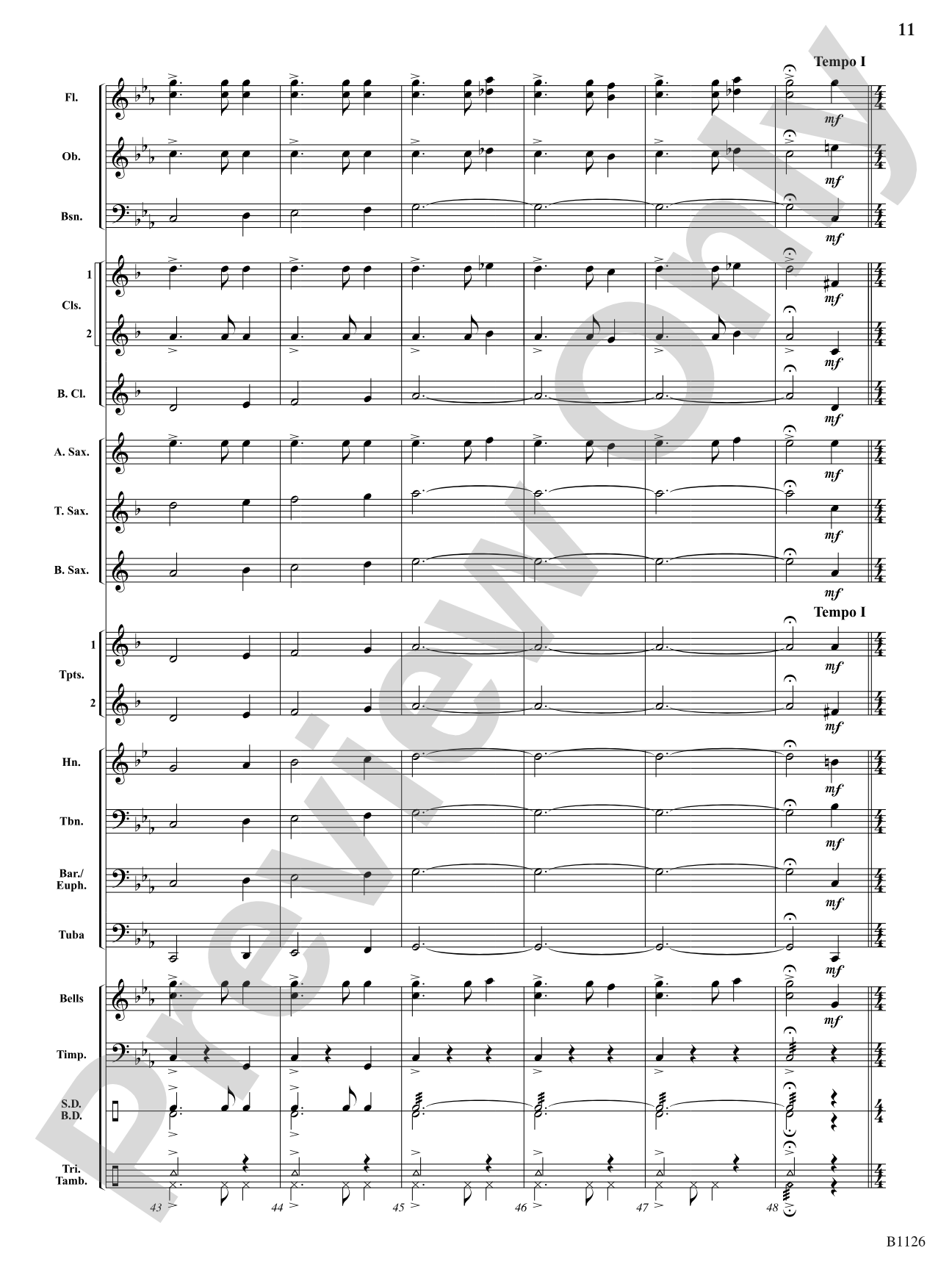 Tidings of Comfort and Joy: Concert Band Conductor Score & Parts