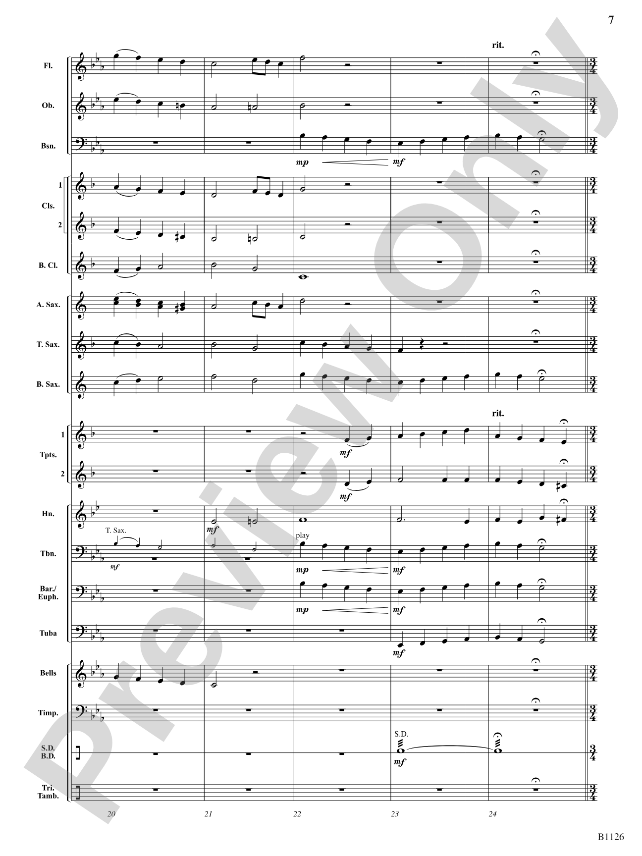 Tidings of Comfort and Joy: Concert Band Conductor Score & Parts